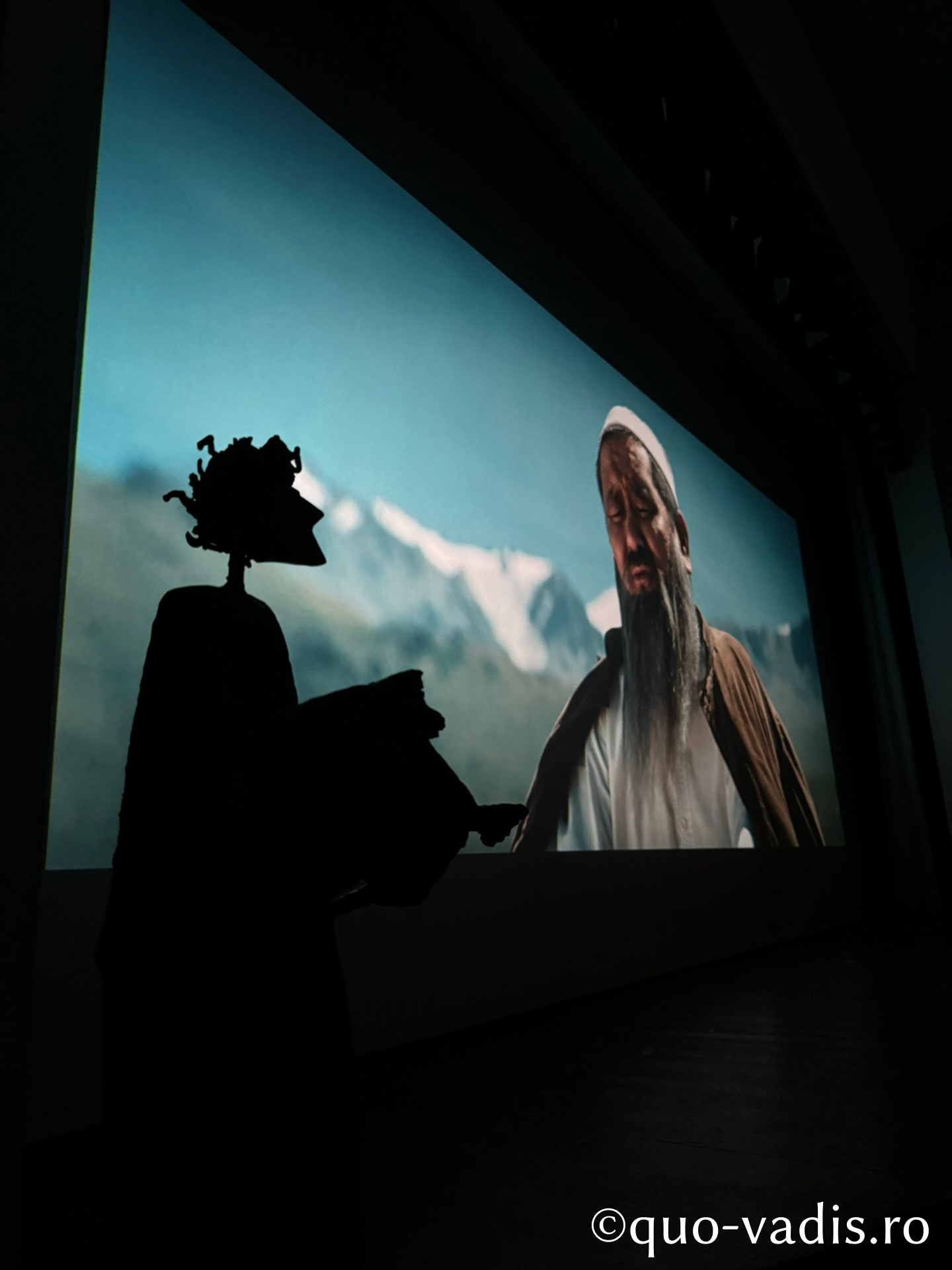 Proiecția filmului artistic Rapsodul (Kîrgîzstan), în prezența regizorului Ernest Abdyzhaparov