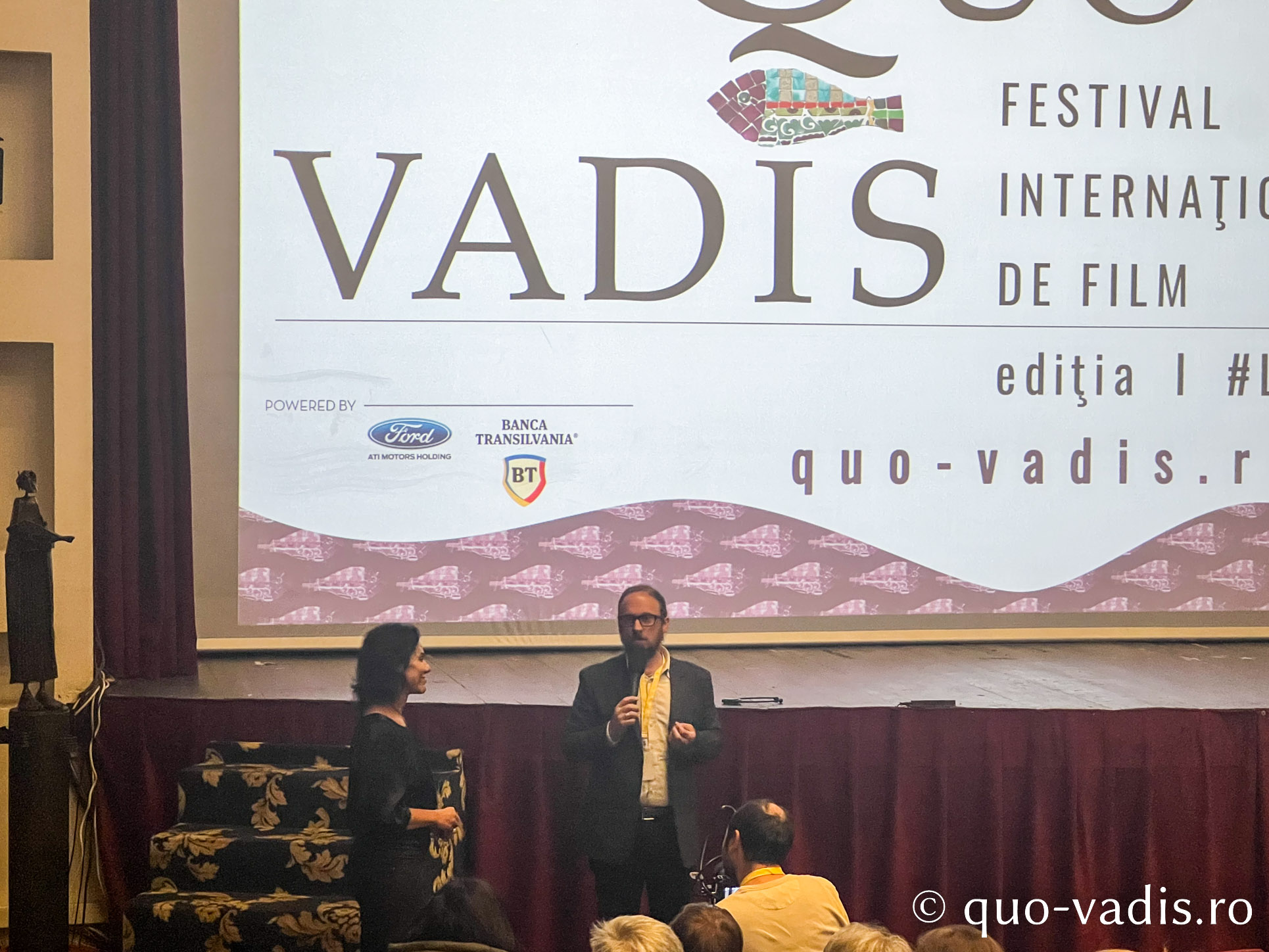 #QuoVadis2024: Cum a decurs prima zi din cadrul Festivalului Internațional de Film de la Iași