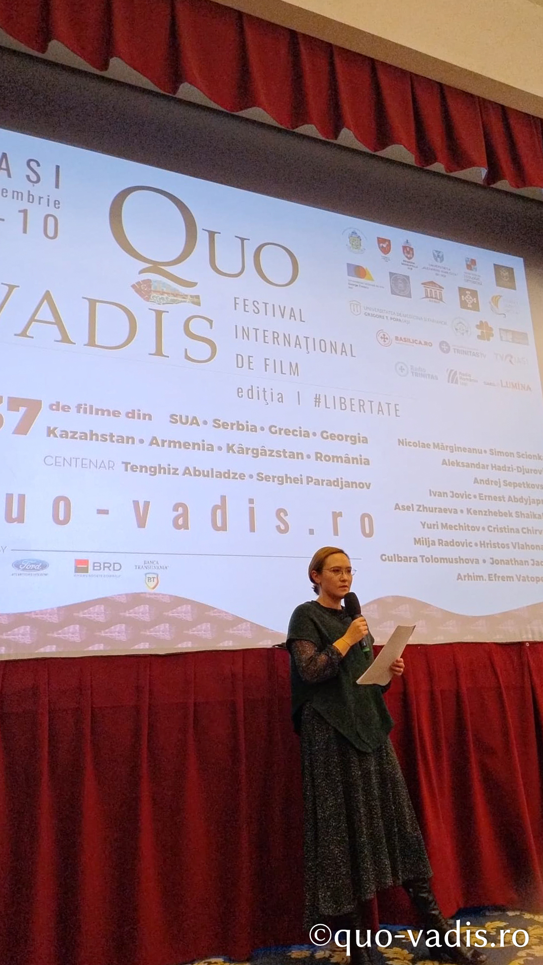 Proiecția filmului artistic Calea lui Lazăr (Serbia-Grecia), Sala Ateneul Național din Iași