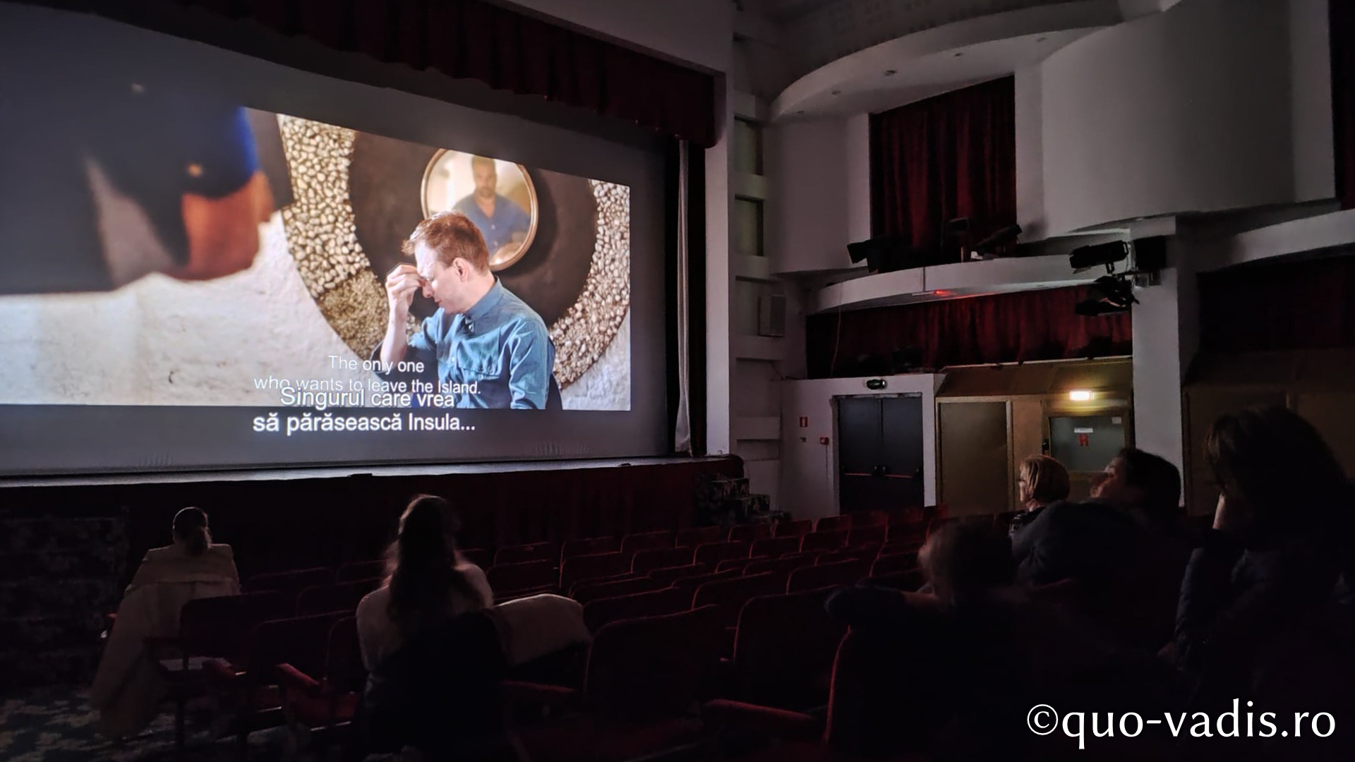 Proiecția filmului artistic Calea lui Lazăr (Serbia-Grecia), Sala Ateneul Național din Iași