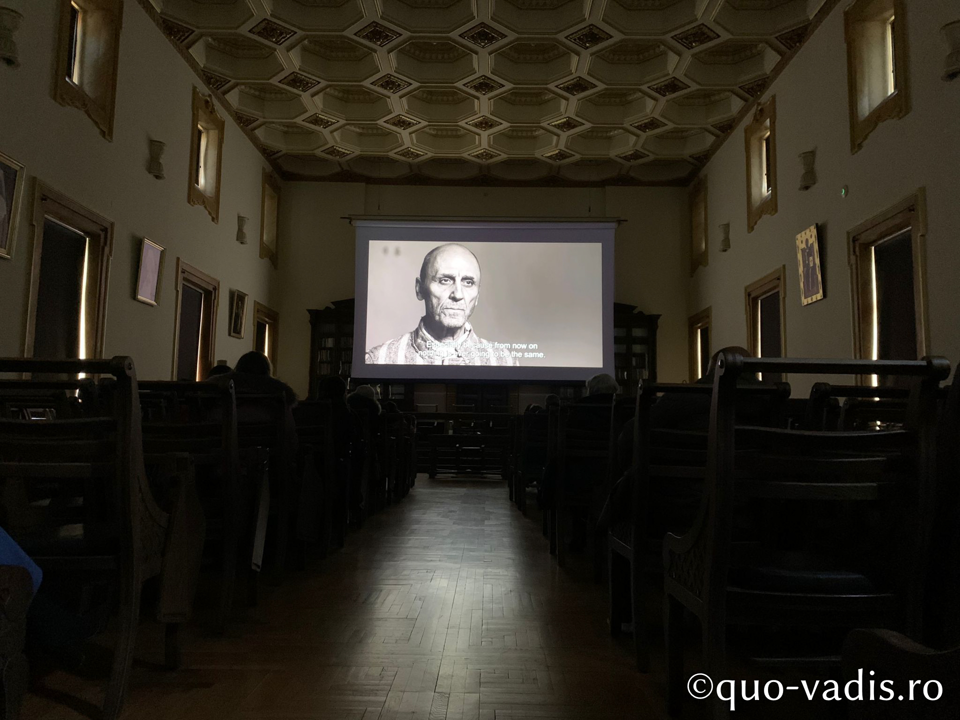 Proiecția filmului artistic Cardinalul (România), în prezența regizorului Nicolae Mărgineanu