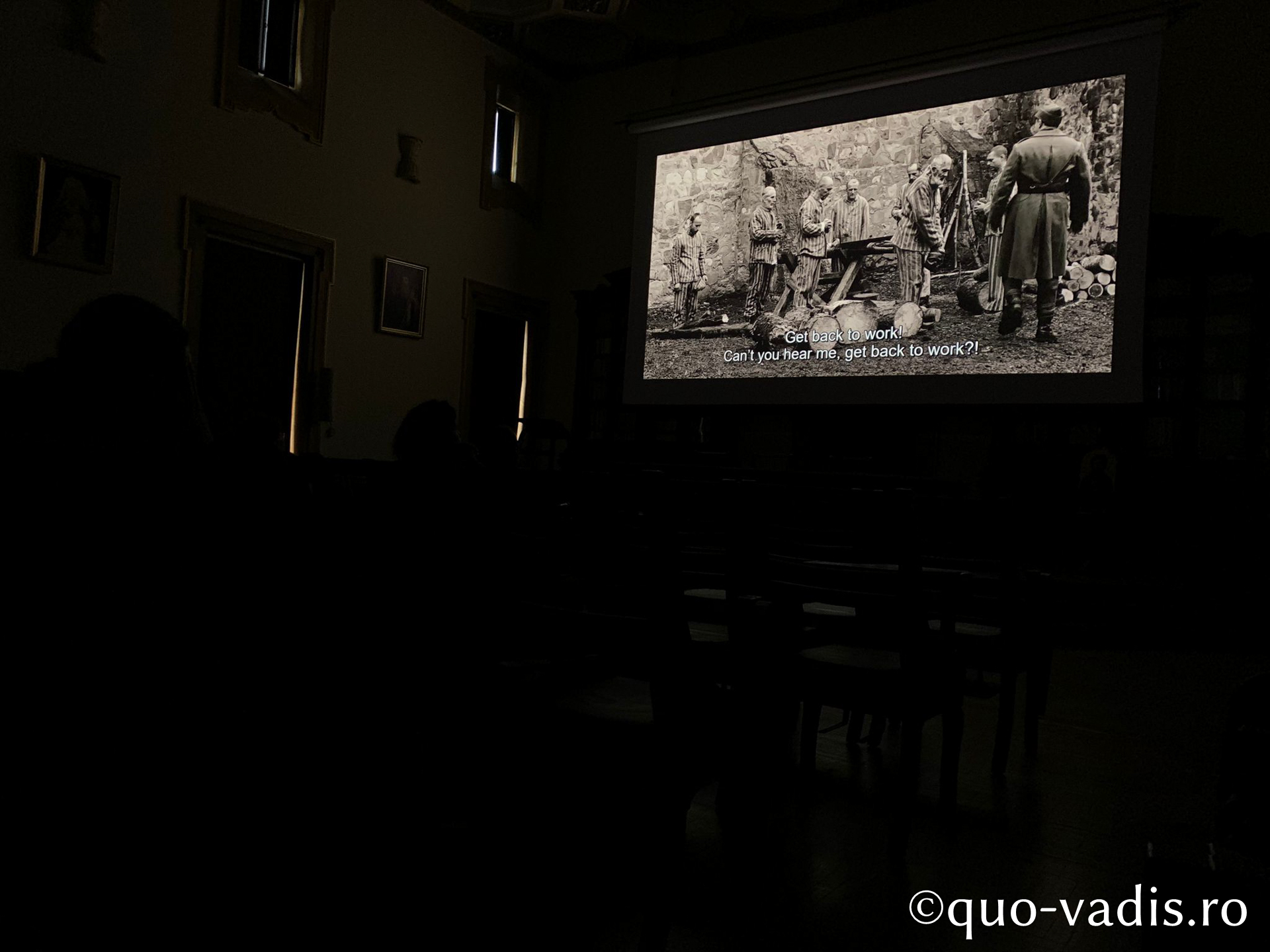 Proiecția filmului artistic Cardinalul (România), în prezența regizorului Nicolae Mărgineanu