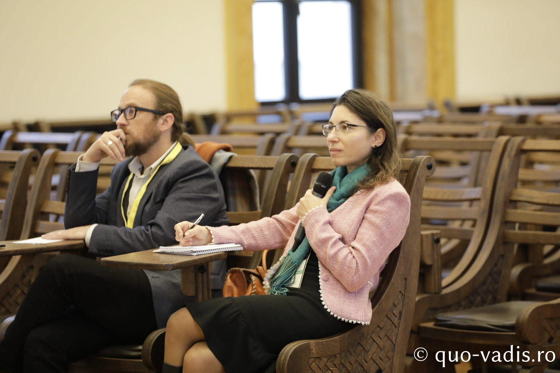 Conferințele Quo Vadis (Sala Iustin Moisescu, în incinta Ansamblului Mitropolitan din Iași)