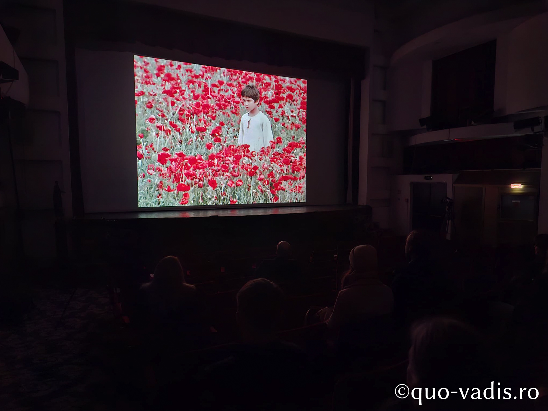 Proiecția filmului artistic Copacul dorințelor (Georgia, regizor Tengiz Abuladze), Sala Ateneul Național din Iași