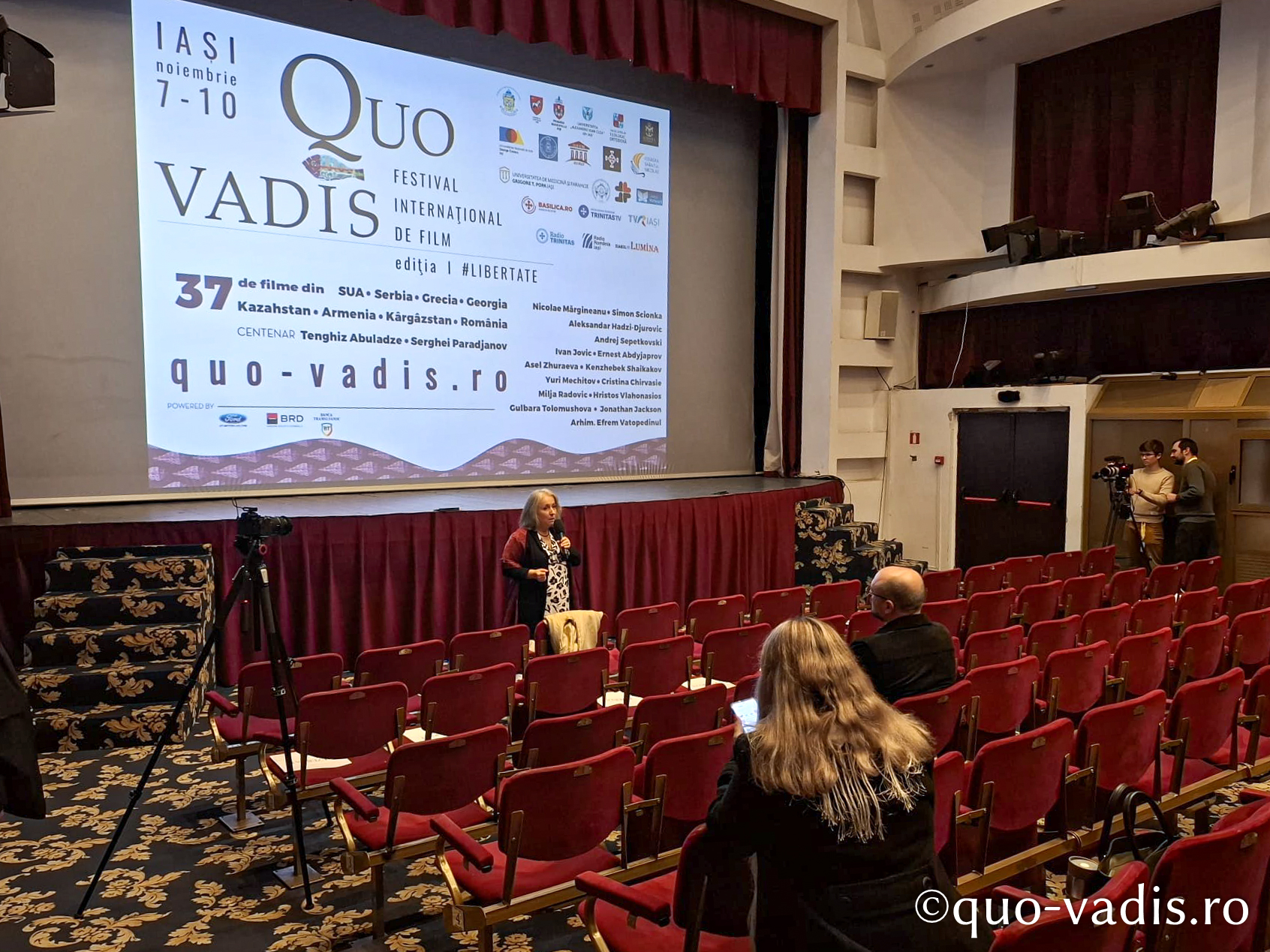 Proiecția filmului artistic Copacul dorințelor (Georgia, regizor Tengiz Abuladze), Sala Ateneul Național din Iași