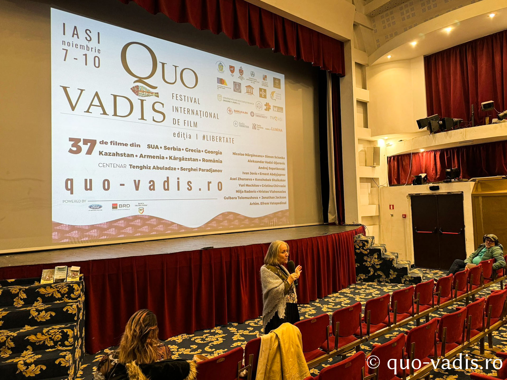 Proiecția filmului artistic Darul lui Dumnezeu (Kîrgîzstan), în prezența regizoarei Asel Zhuraeva