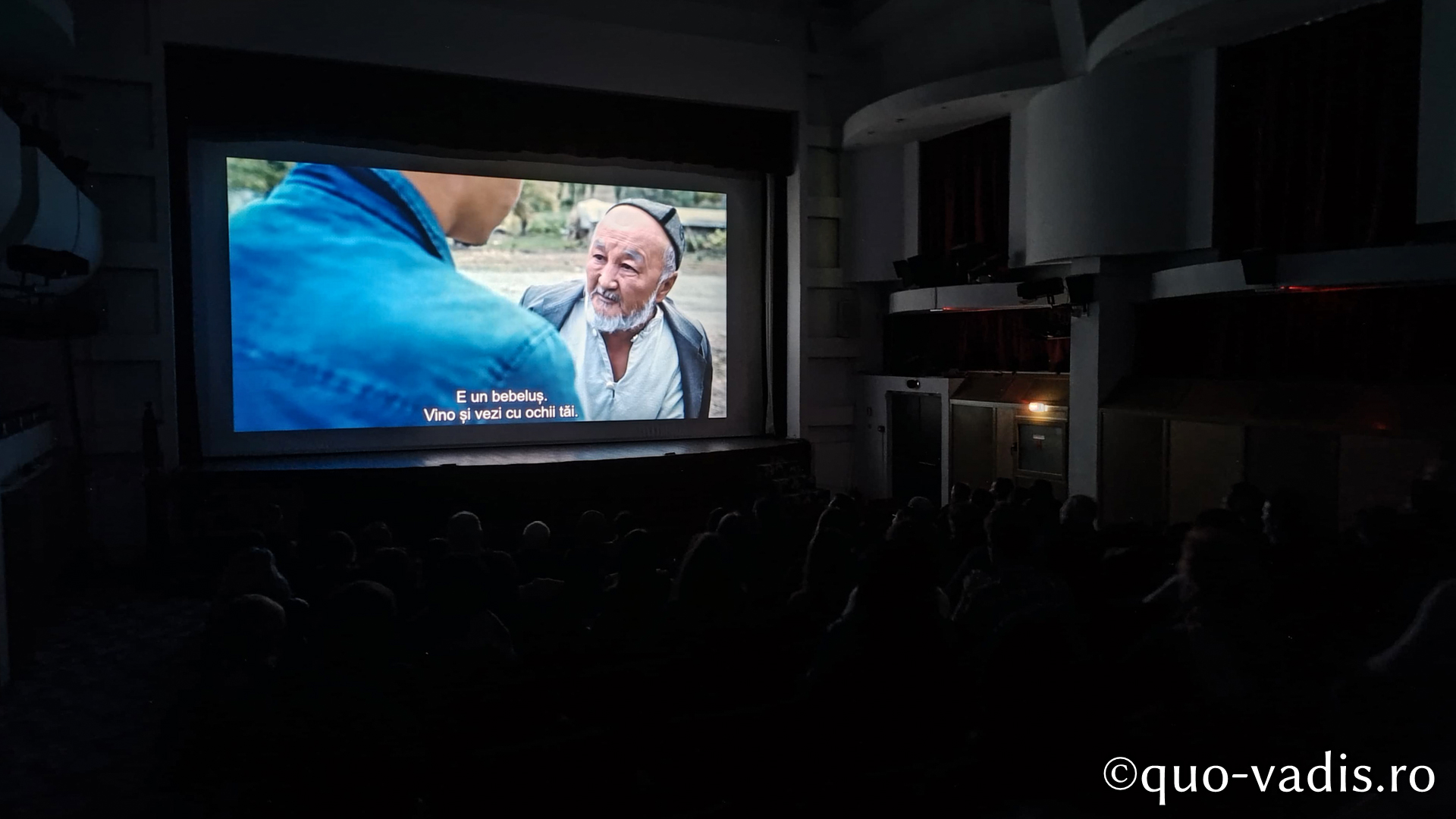 Proiecția filmului artistic Darul lui Dumnezeu (Kîrgîzstan), în prezența regizoarei Asel Zhuraeva