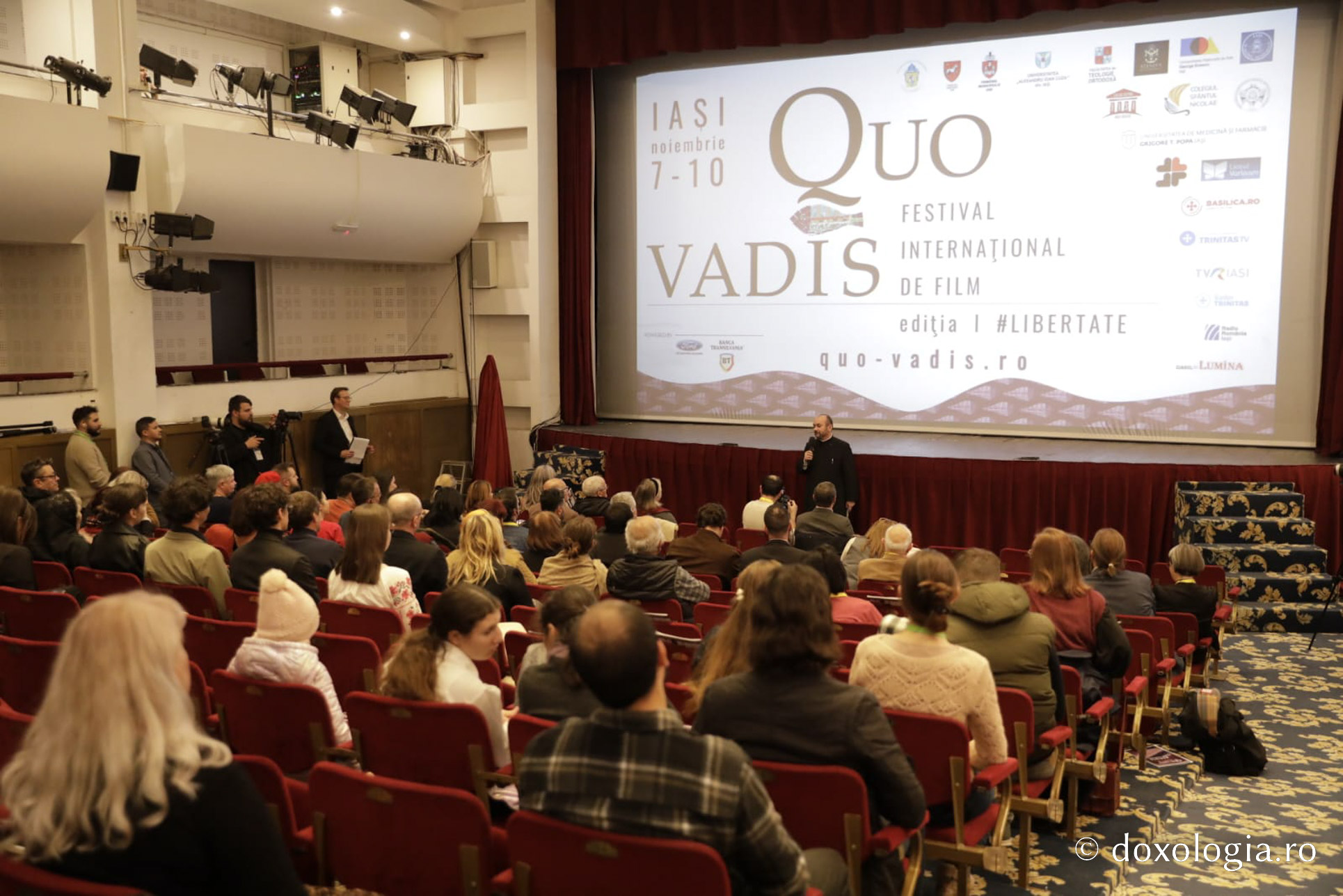 #QuoVadis2024: Cum a decurs prima zi din cadrul Festivalului Internațional de Film de la Iași