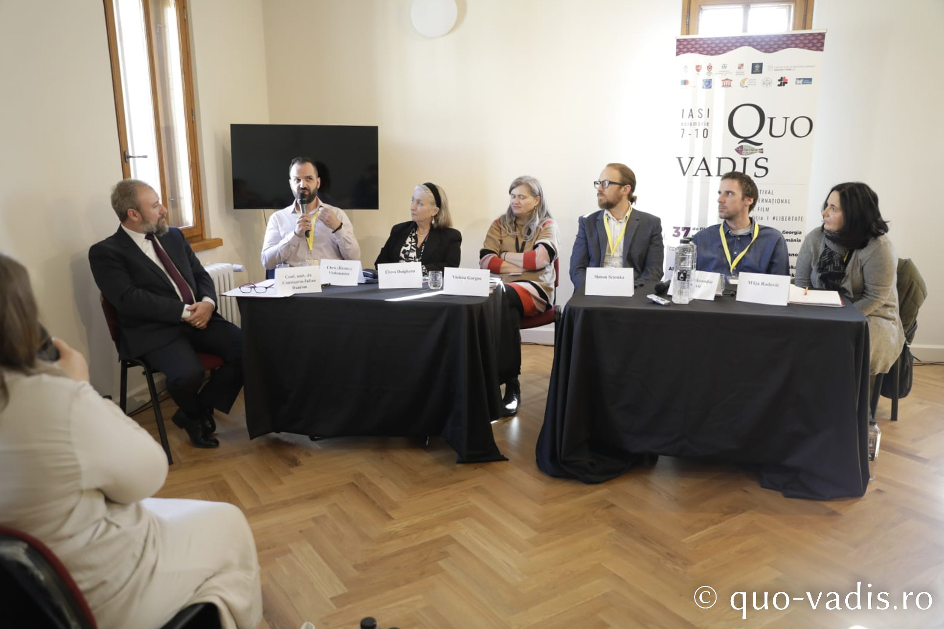 #QuoVadis2024: Cum a decurs prima zi din cadrul Festivalului Internațional de Film de la Iași