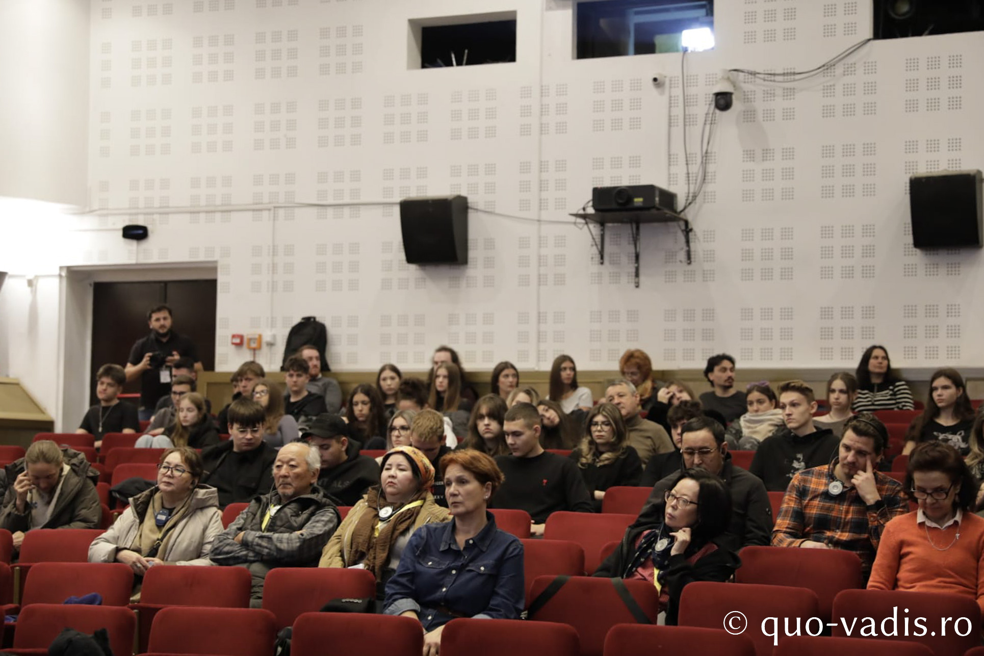 #QuoVadis2024: Cum a decurs prima zi din cadrul Festivalului Internațional de Film de la Iași