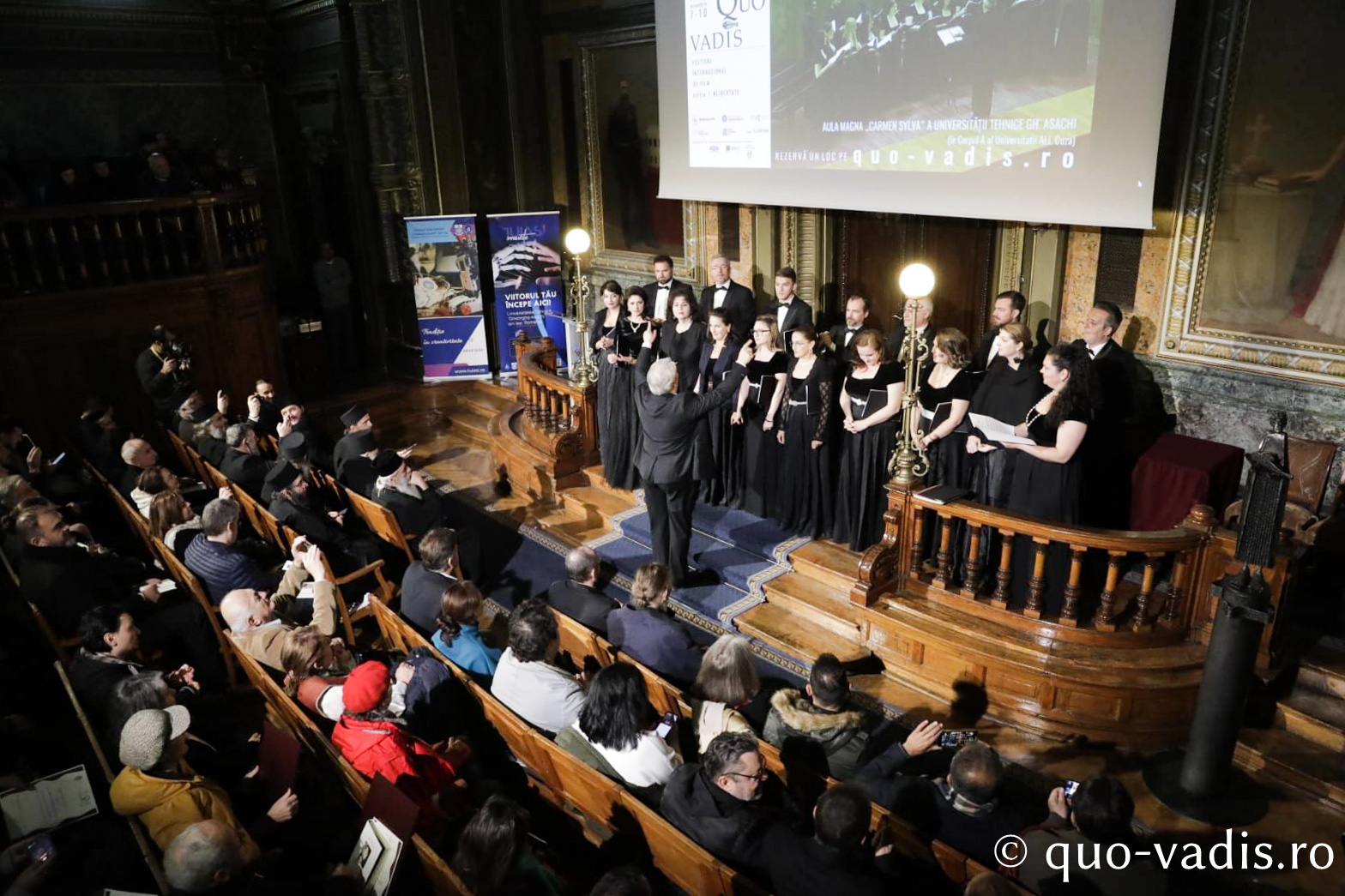 Ceremonia de închidere a Festivalului Internațional de film „Quo Vadis”
