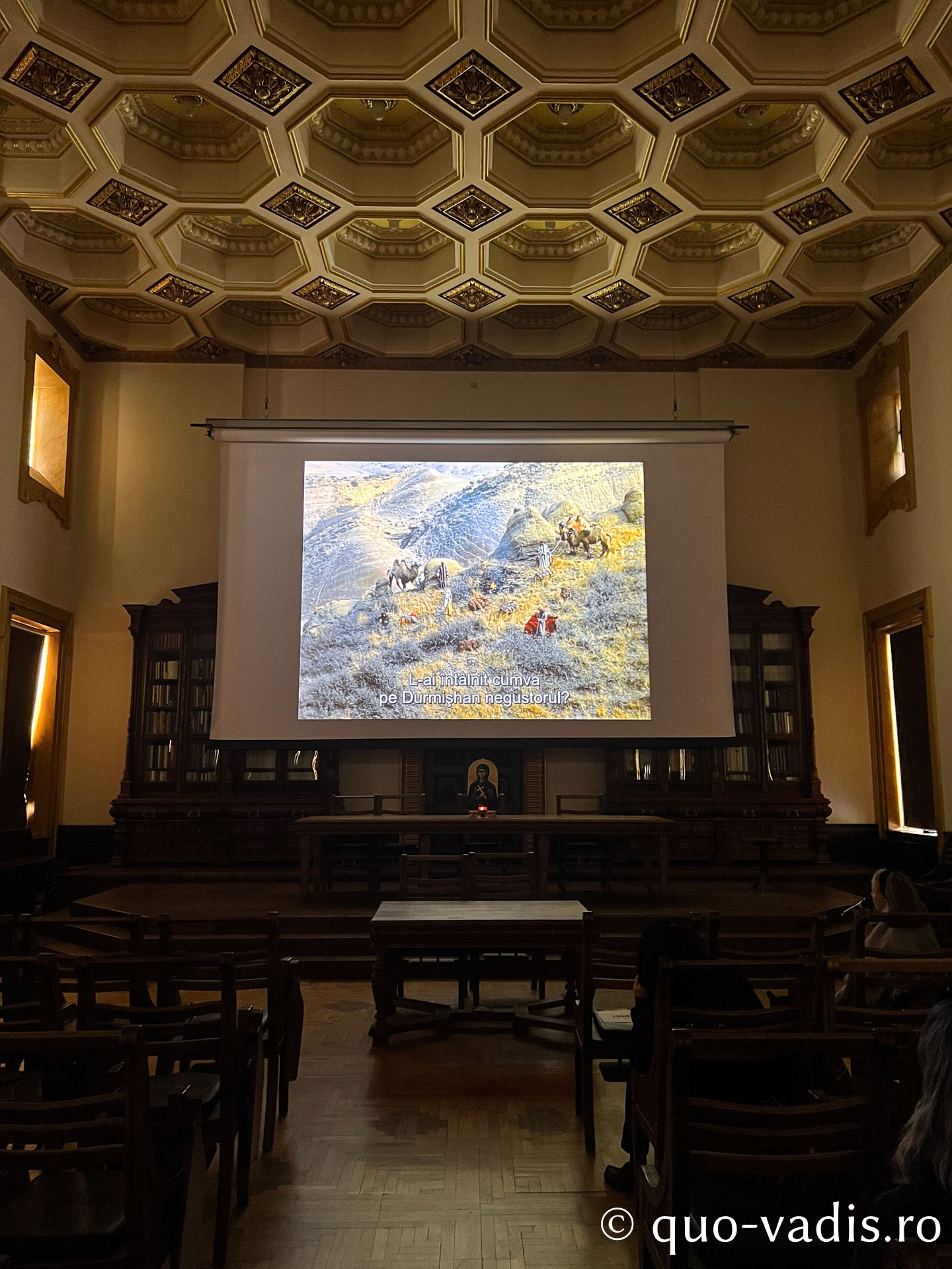 Proiecția filmului artistic Legenda Fortăreței Suram