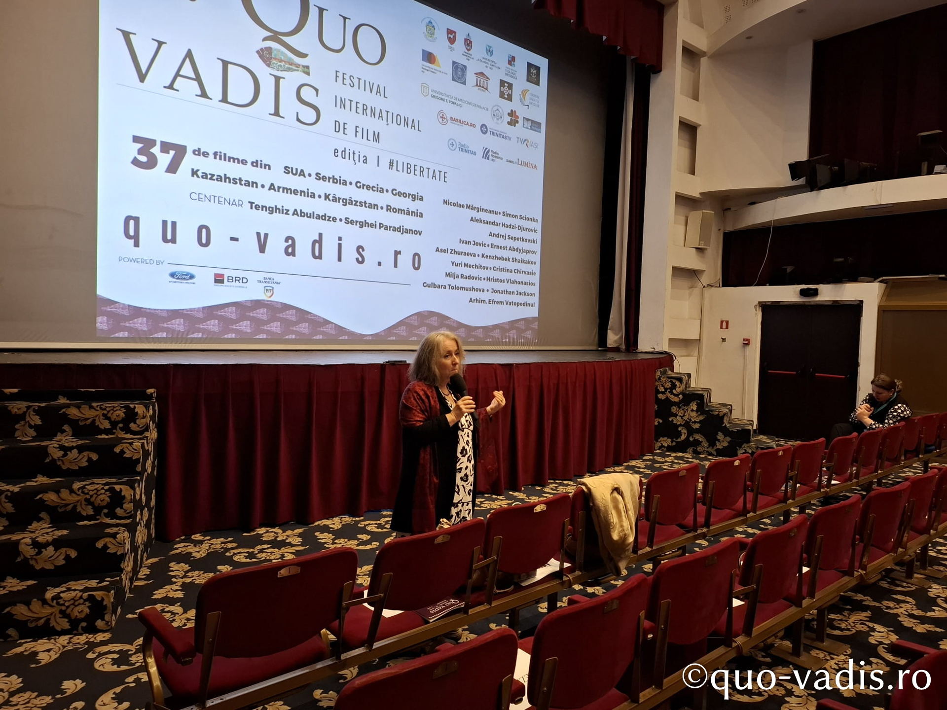 Proiecția filmului artistic Drumul spre Rai (Kîrgîzstan), în prezența regizorului Bakytbek Mukul (Ateneul Național din Iași)