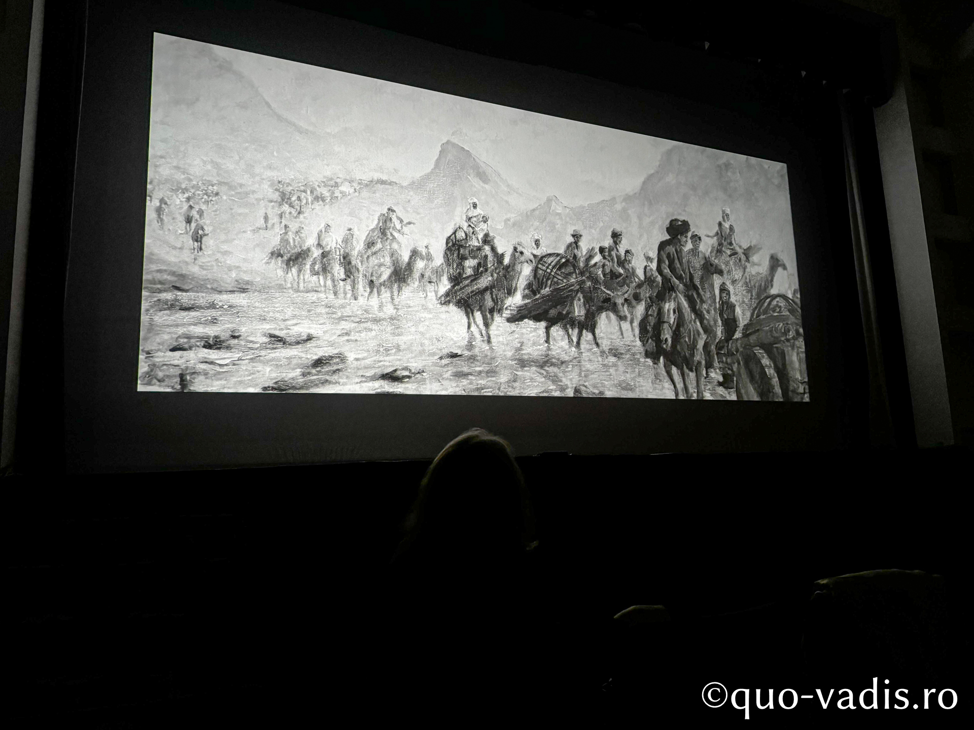 Proiecția filmului artistic Drumul spre Rai (Kîrgîzstan), în prezența regizorului Bakytbek Mukul (Ateneul Național din Iași)