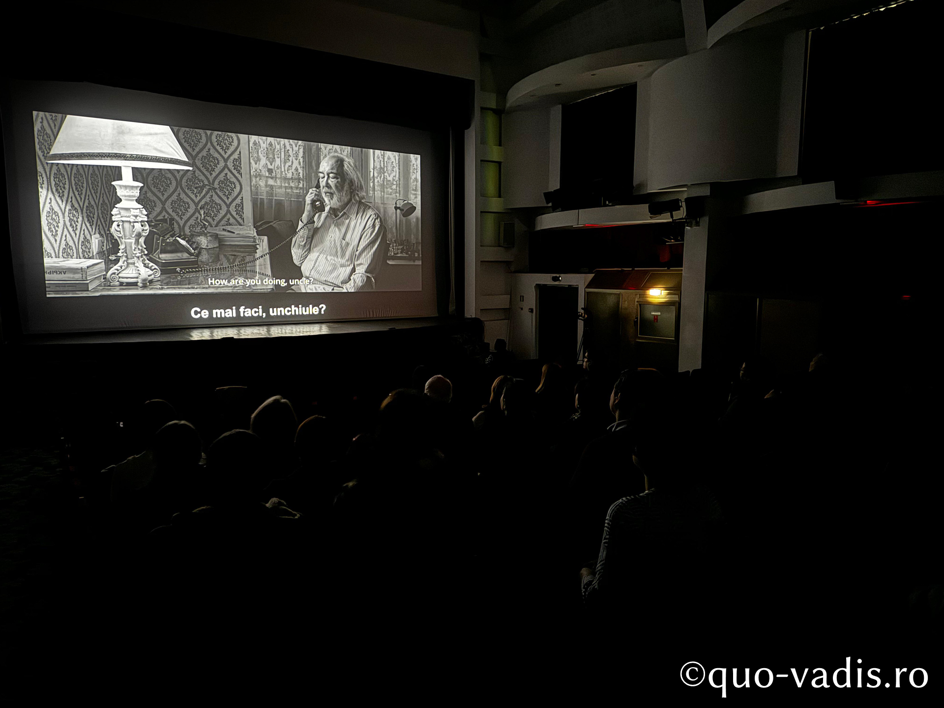 Proiecția filmului artistic Drumul spre Rai (Kîrgîzstan), în prezența regizorului Bakytbek Mukul (Ateneul Național din Iași)