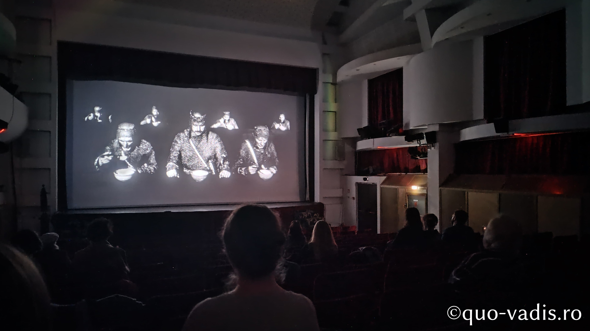 Proiecția filmului artistic Ruga (Georgia, regizor Tengiz Abuladze), Sala Ateneul Național din Iași