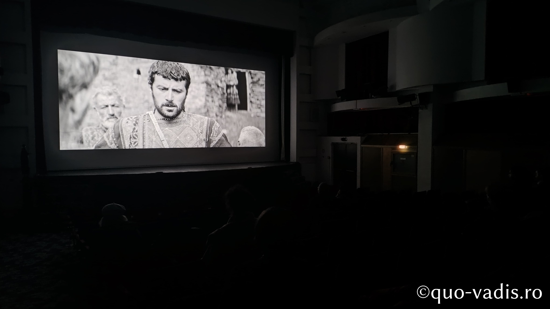 Proiecția filmului artistic Ruga (Georgia, regizor Tengiz Abuladze), Sala Ateneul Național din Iași