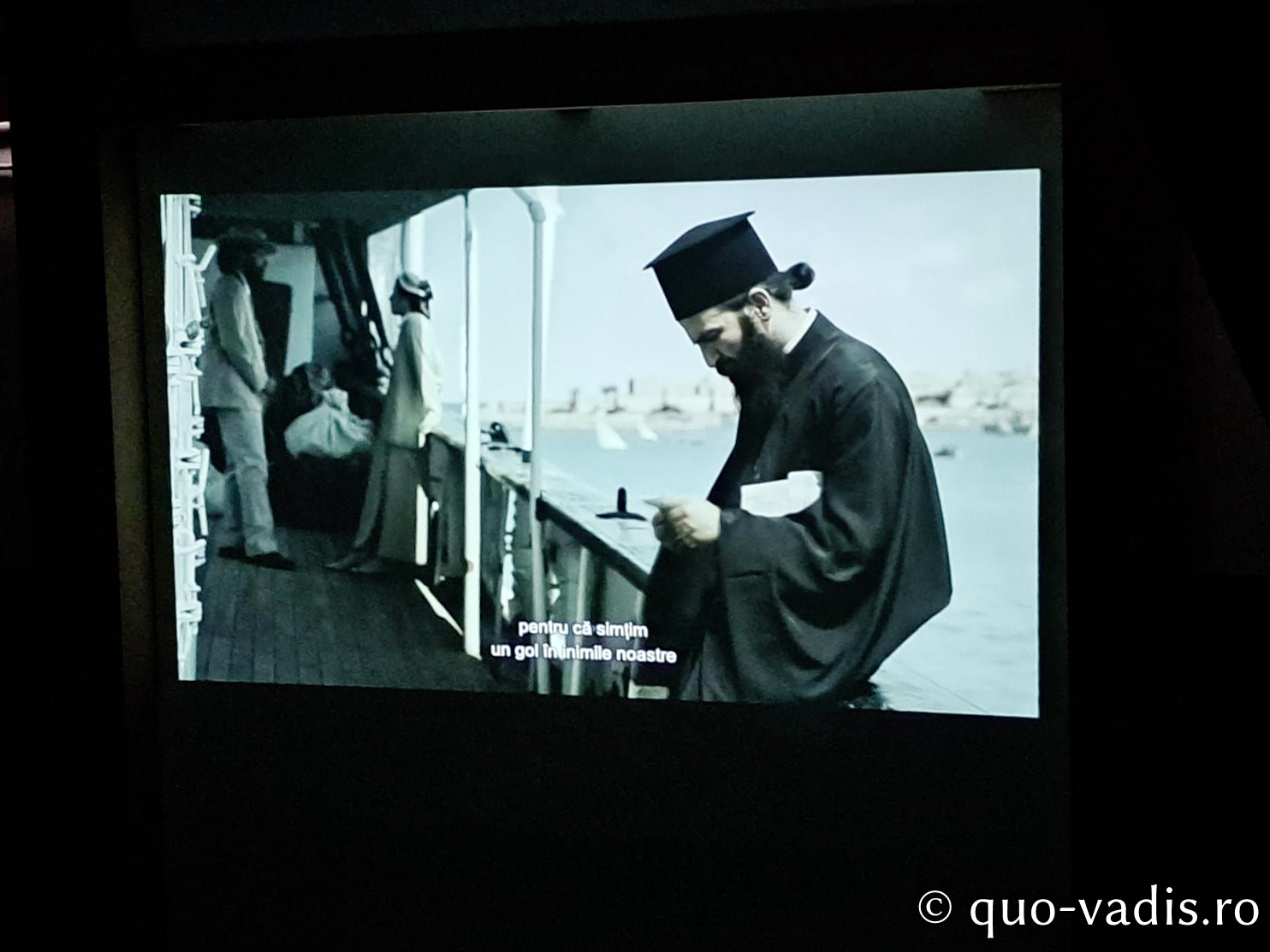 Proiecția filmului artistic Omul lui Dumnezeu. Sfântul Nectarie de Eghina (Grecia, regizor Yelena Popovic)