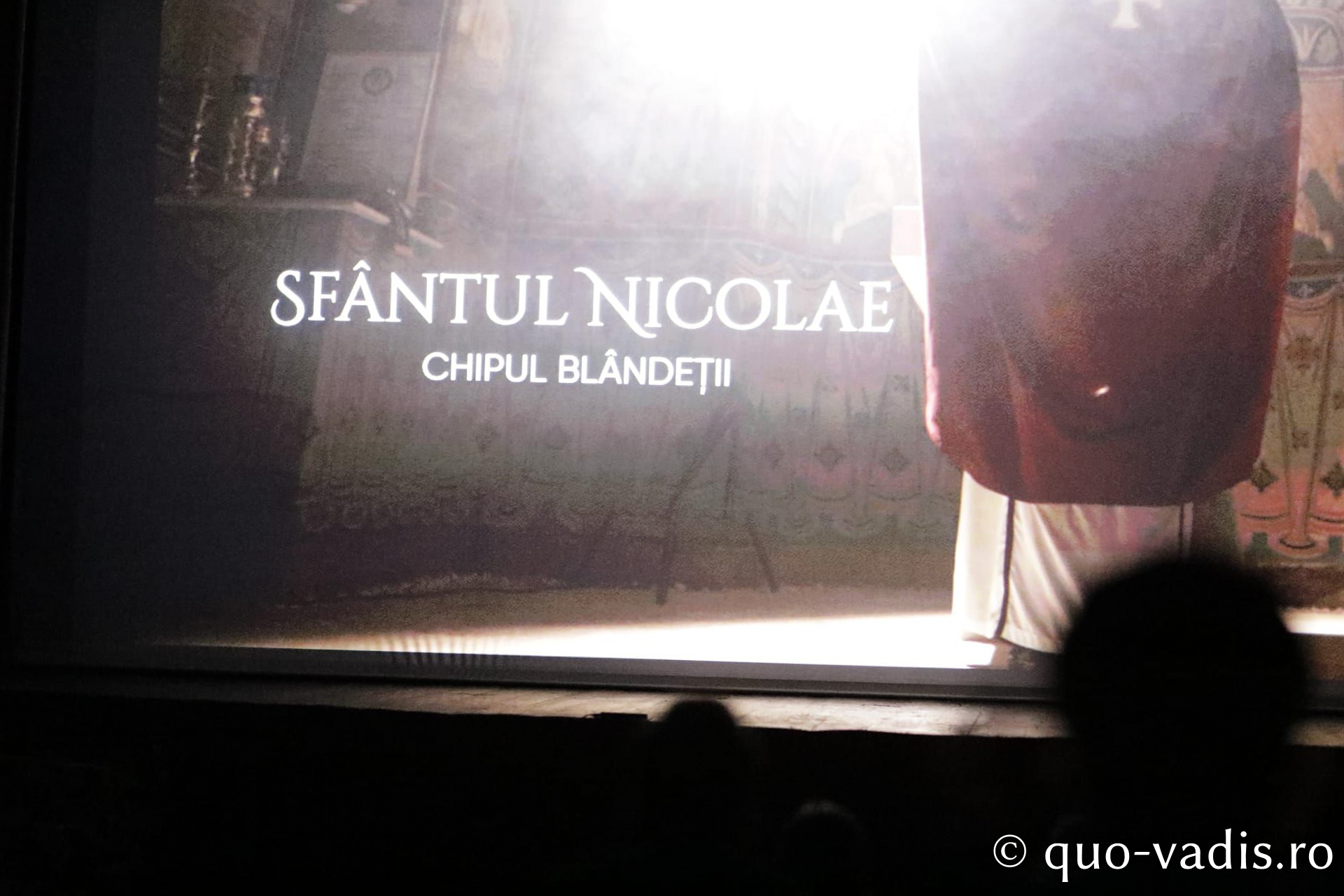 Proiecția filmului docudramă „Sfântul Nicolae. Chipul blândeții”