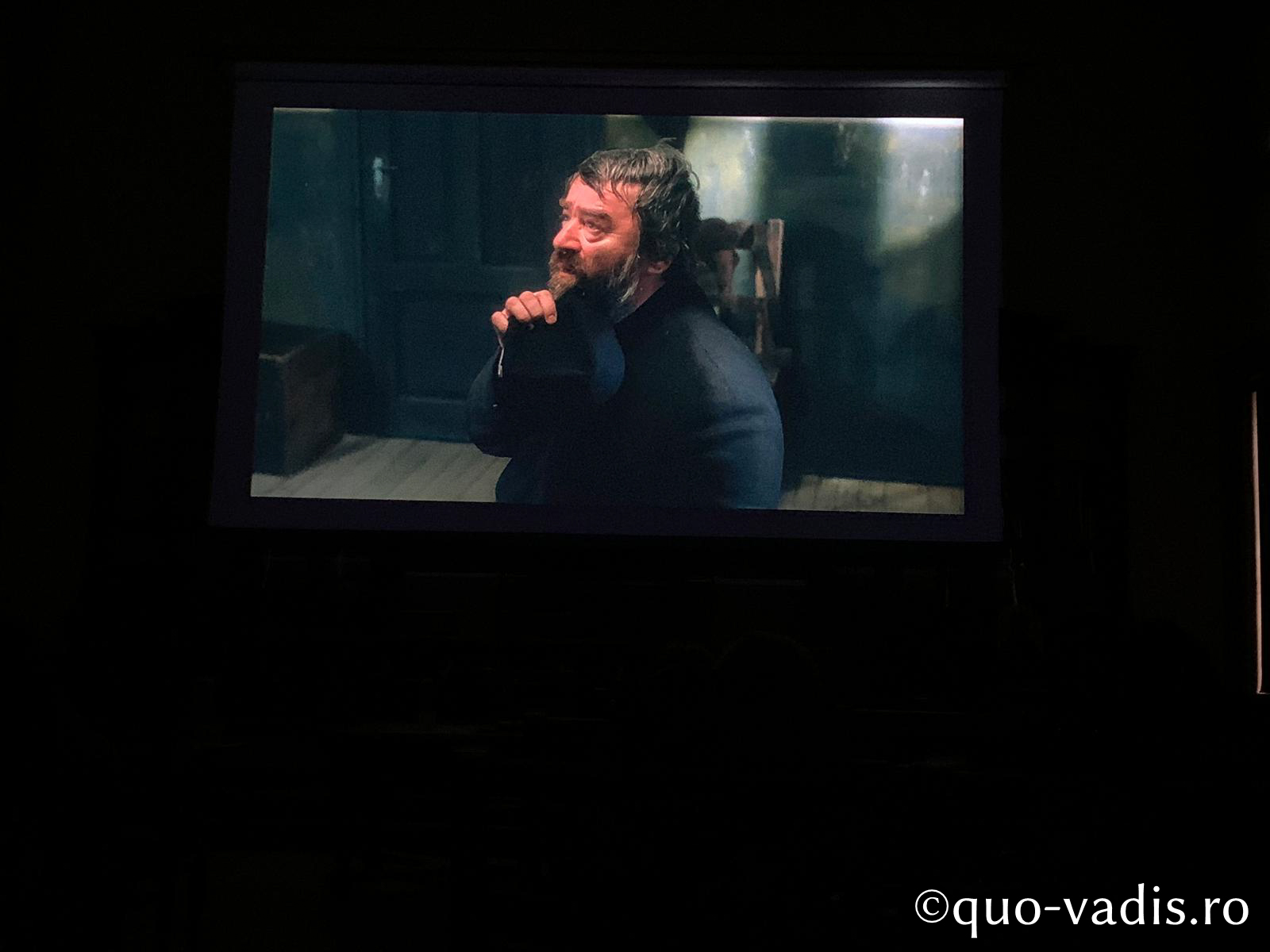 Proiecția filmului artistic Undeva în Est (România), în prezența regizorului Nicolae Mărgineanu, Sala Iustin Moisescu