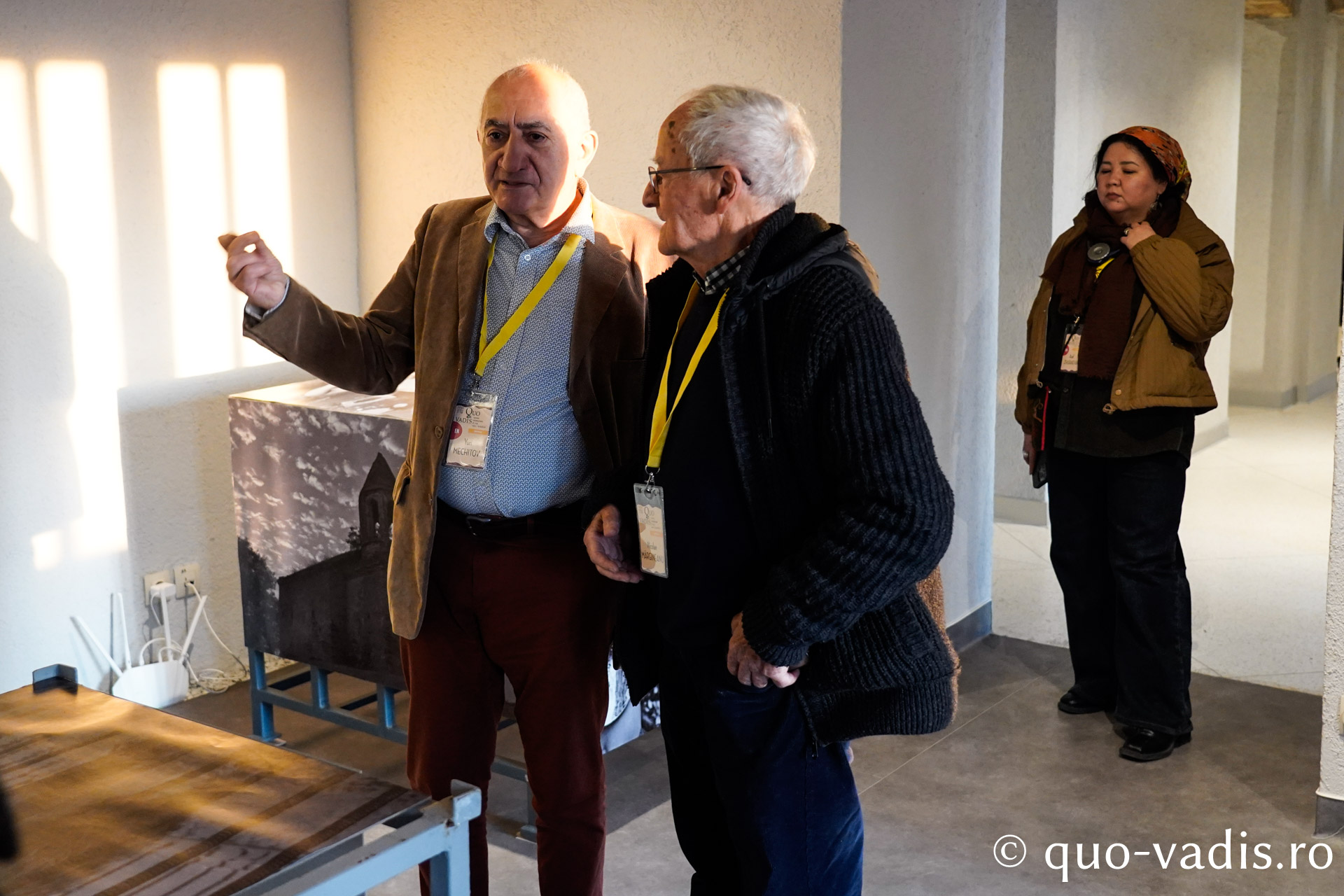 Vernisajul expoziției de fotografii Libertate, în prezența artistului fotograf Yuri Mechitov (Georgia)