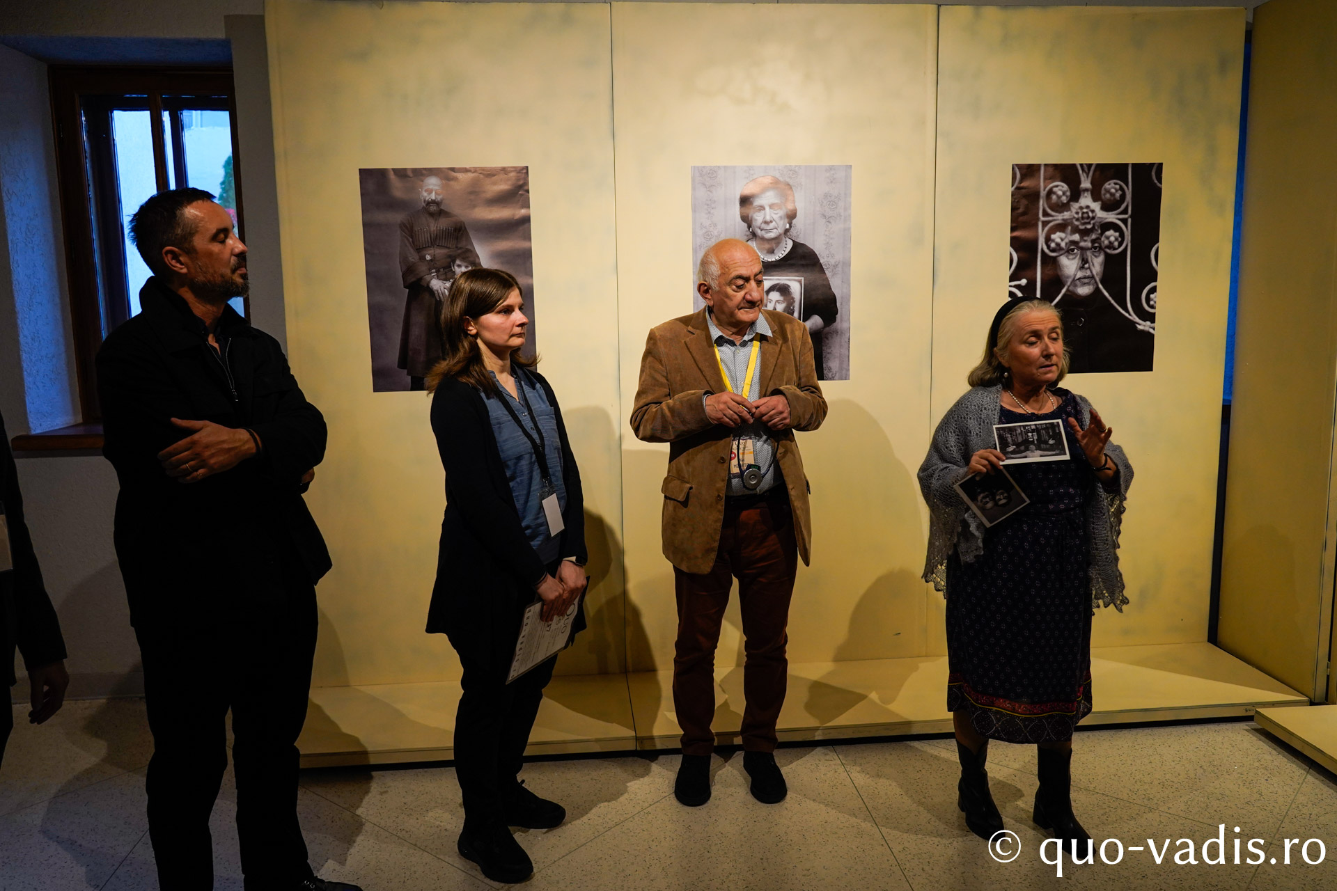 Vernisajul expoziției de fotografii Libertate, în prezența artistului fotograf Yuri Mechitov (Georgia)