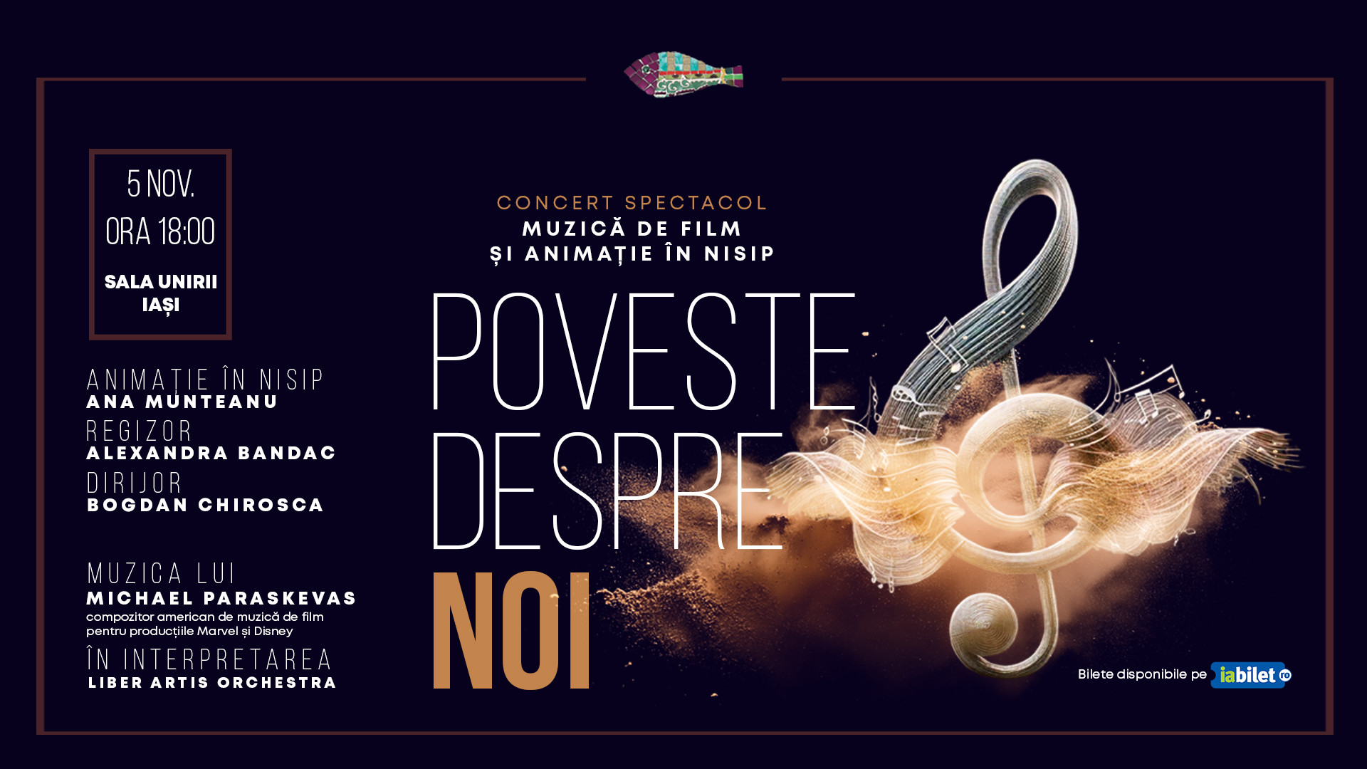 Poveste despre noi – Un concert-spectacol live fascinant