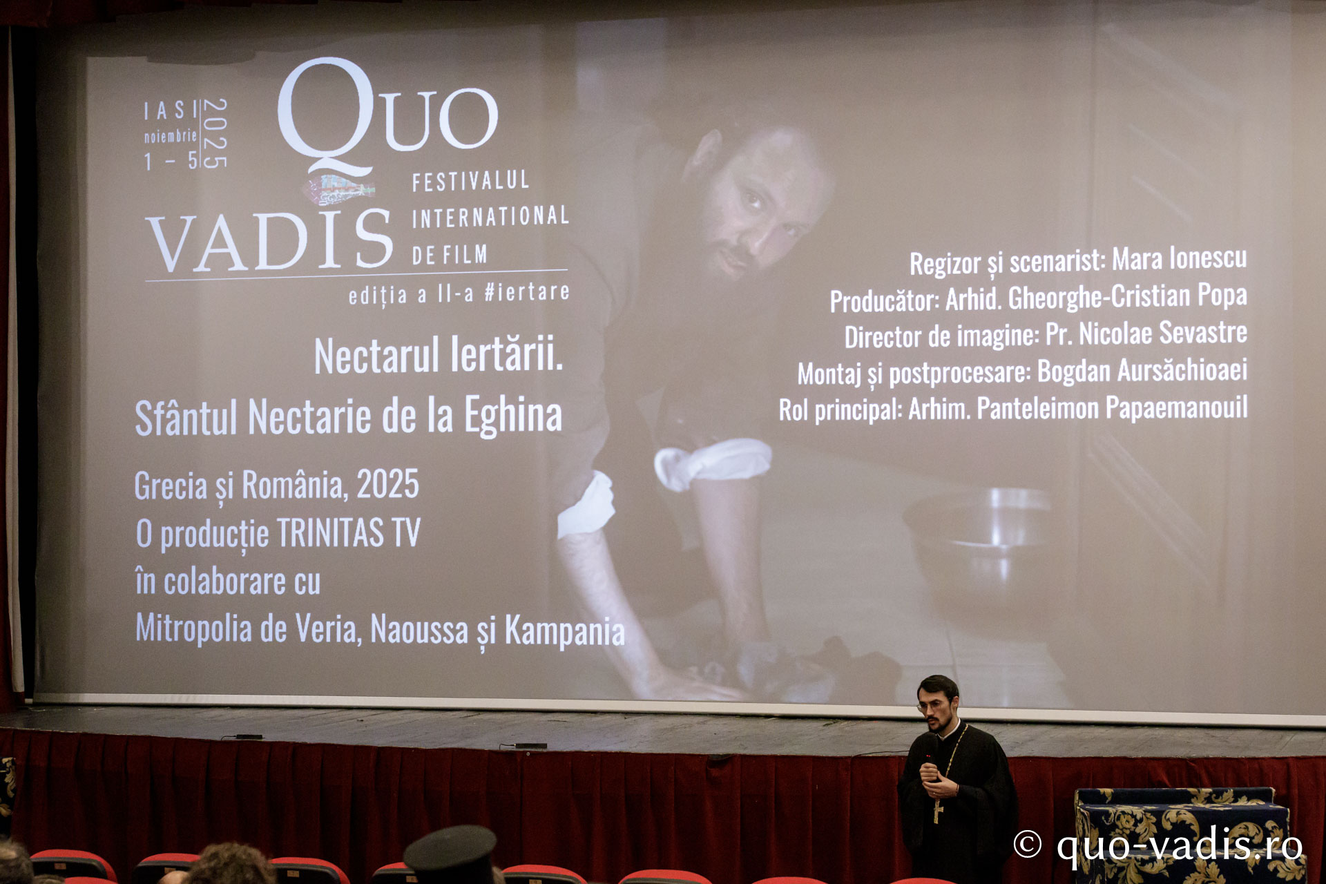 Premiere - Festivalul Internațional de Film Quo Vadis, Iași, 2025