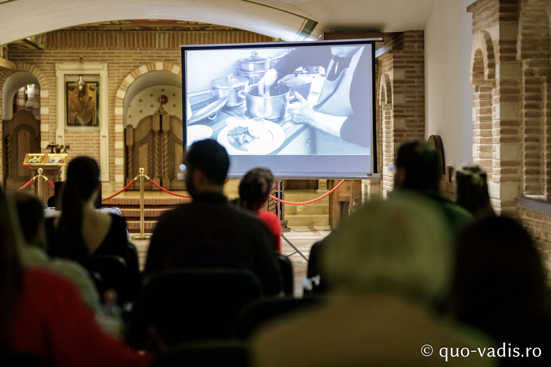Conferința Elemente de expresie creștină prezente în filme neașteptate / Foto: Oana Nechifor