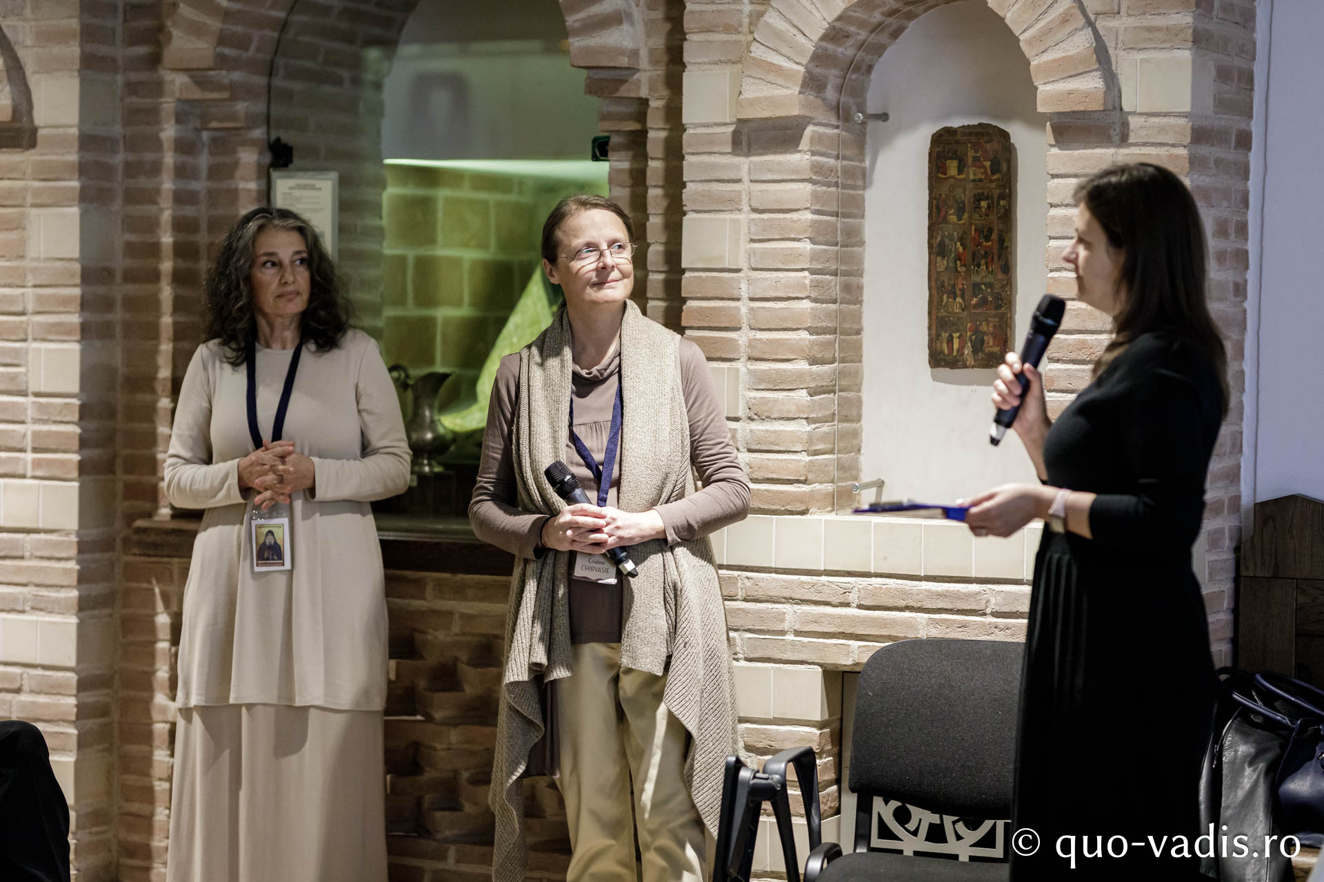 Proiecția filmelor În căutarea Cernăuțiului lui Ciprian și Părintele Iraclie Porumbescu / Foto: Oana Nechifor