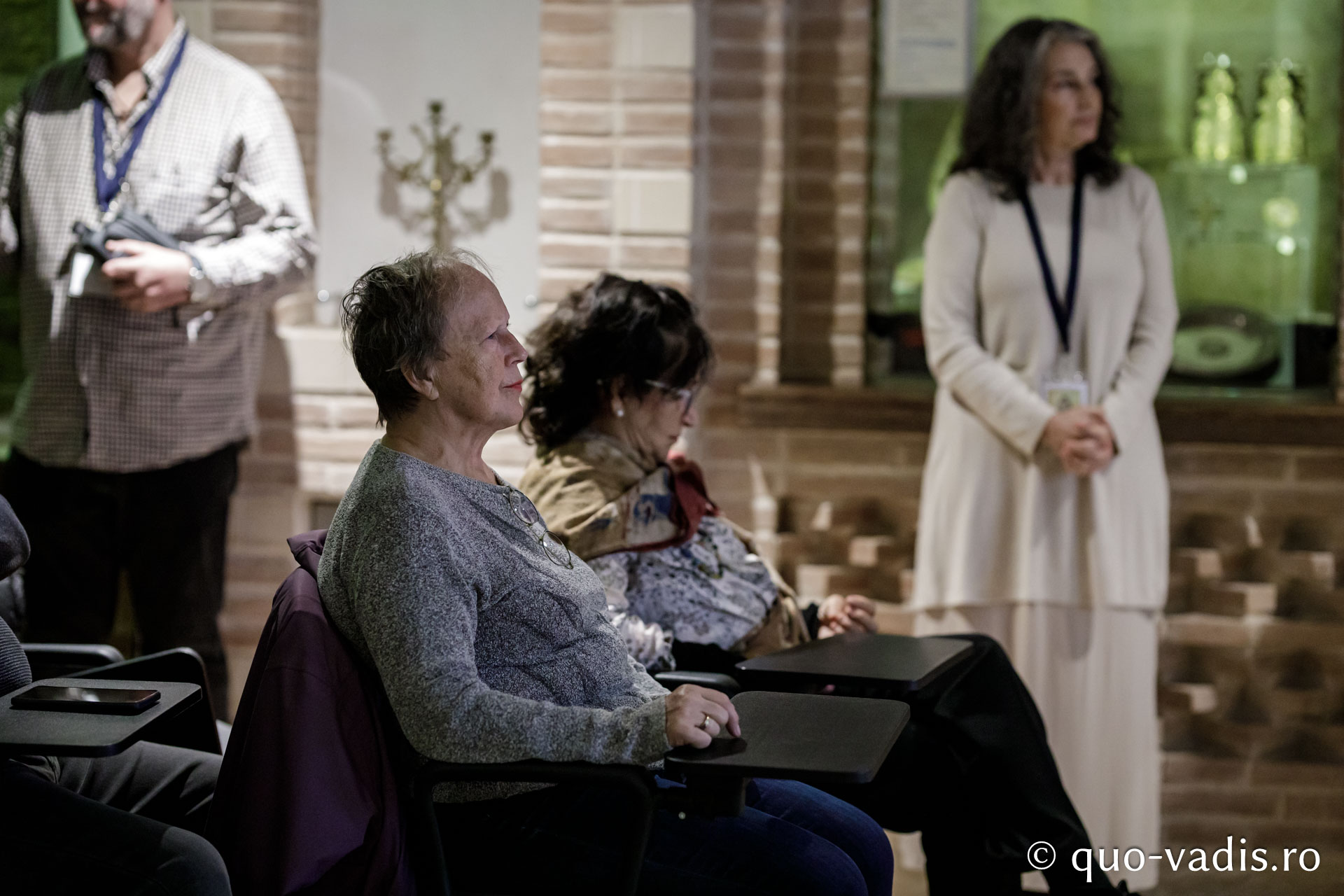 Proiecția filmelor În căutarea Cernăuțiului lui Ciprian și Părintele Iraclie Porumbescu / Foto: Oana Nechifor