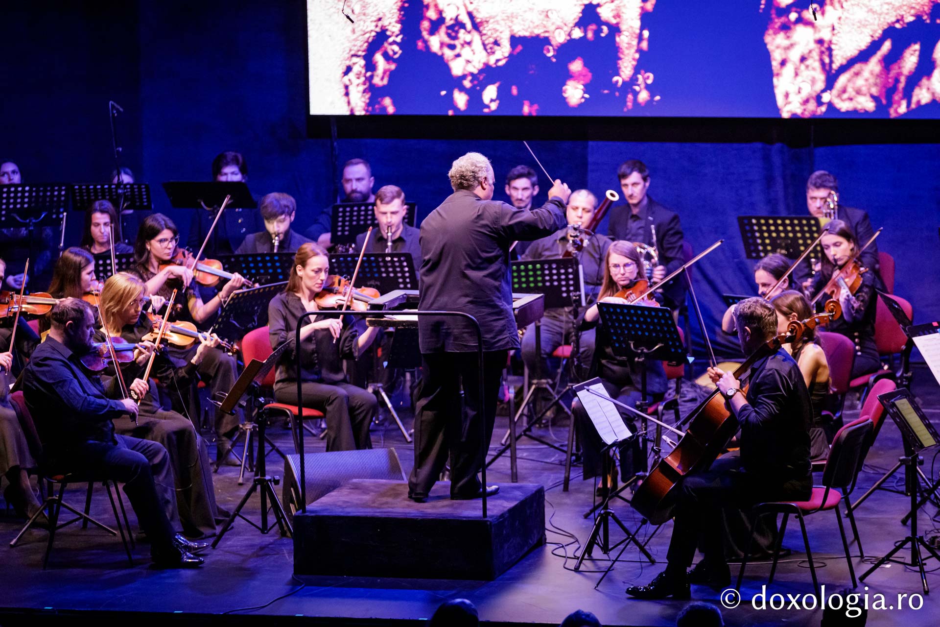 Concertul vocal-simfonic și animație în nisip – „Poveste despre noi” / Foto: Oana Nechifor