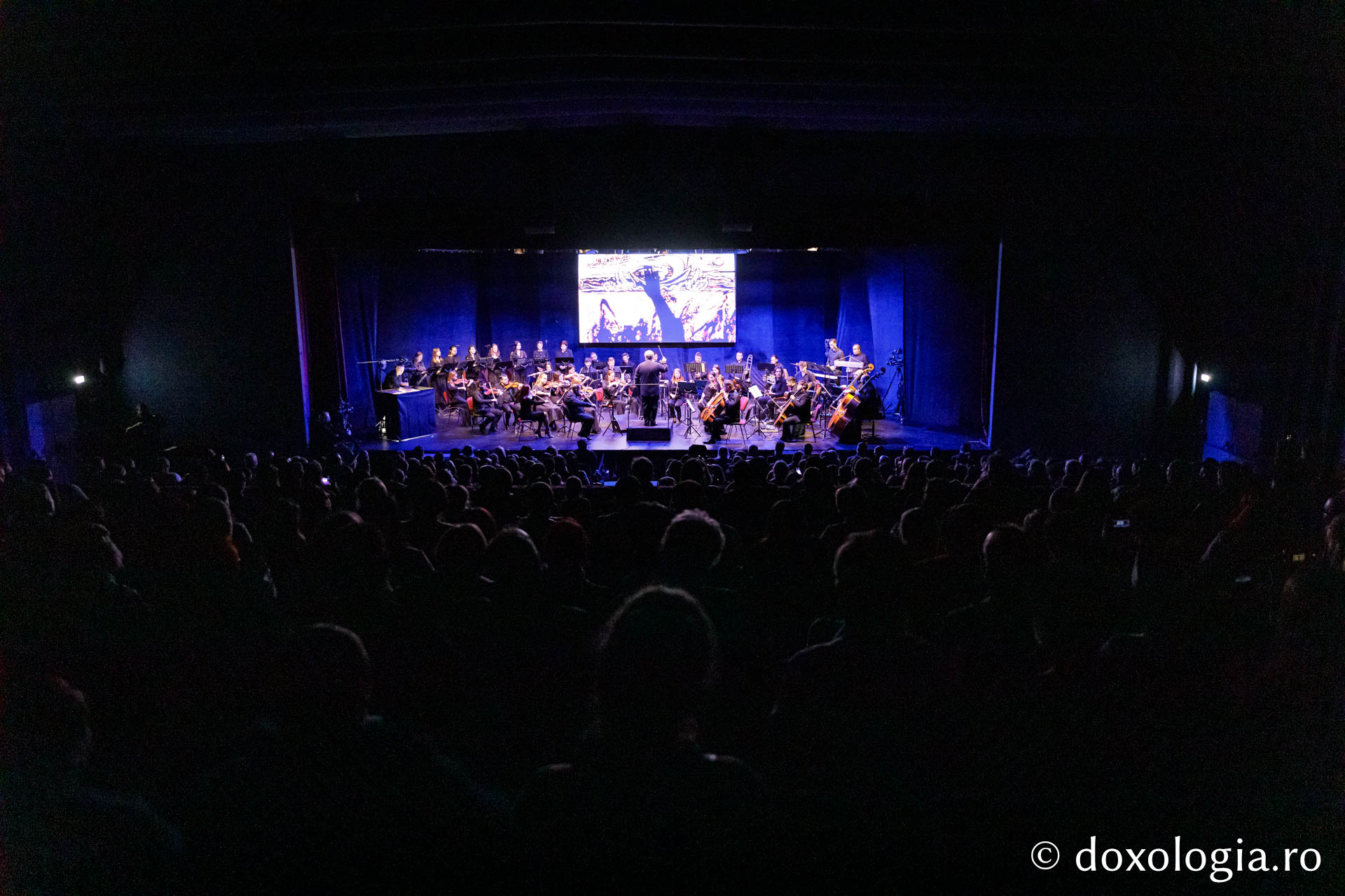 Concertul vocal-simfonic și animație în nisip – „Poveste despre noi” / Foto: Oana Nechifor