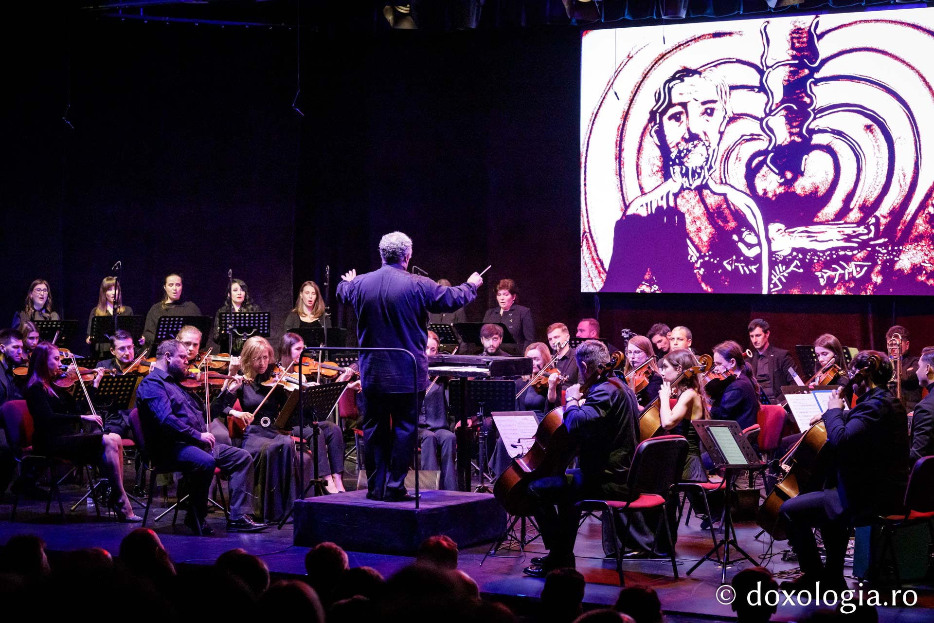 Concertul vocal-simfonic și animație în nisip – „Poveste despre noi” / Foto: Oana Nechifor