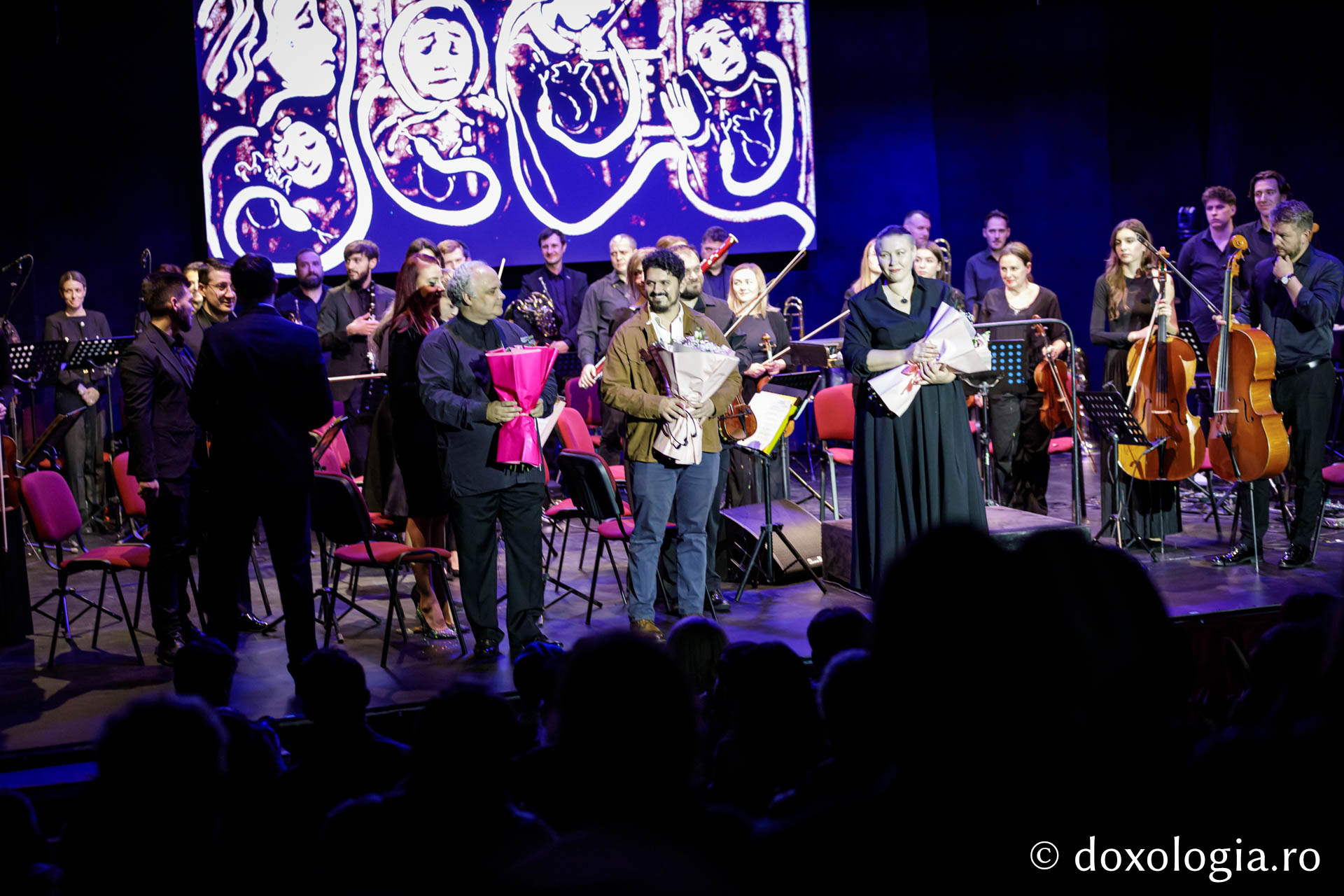 Concertul vocal-simfonic și animație în nisip – „Poveste despre noi” / Foto: Oana Nechifor