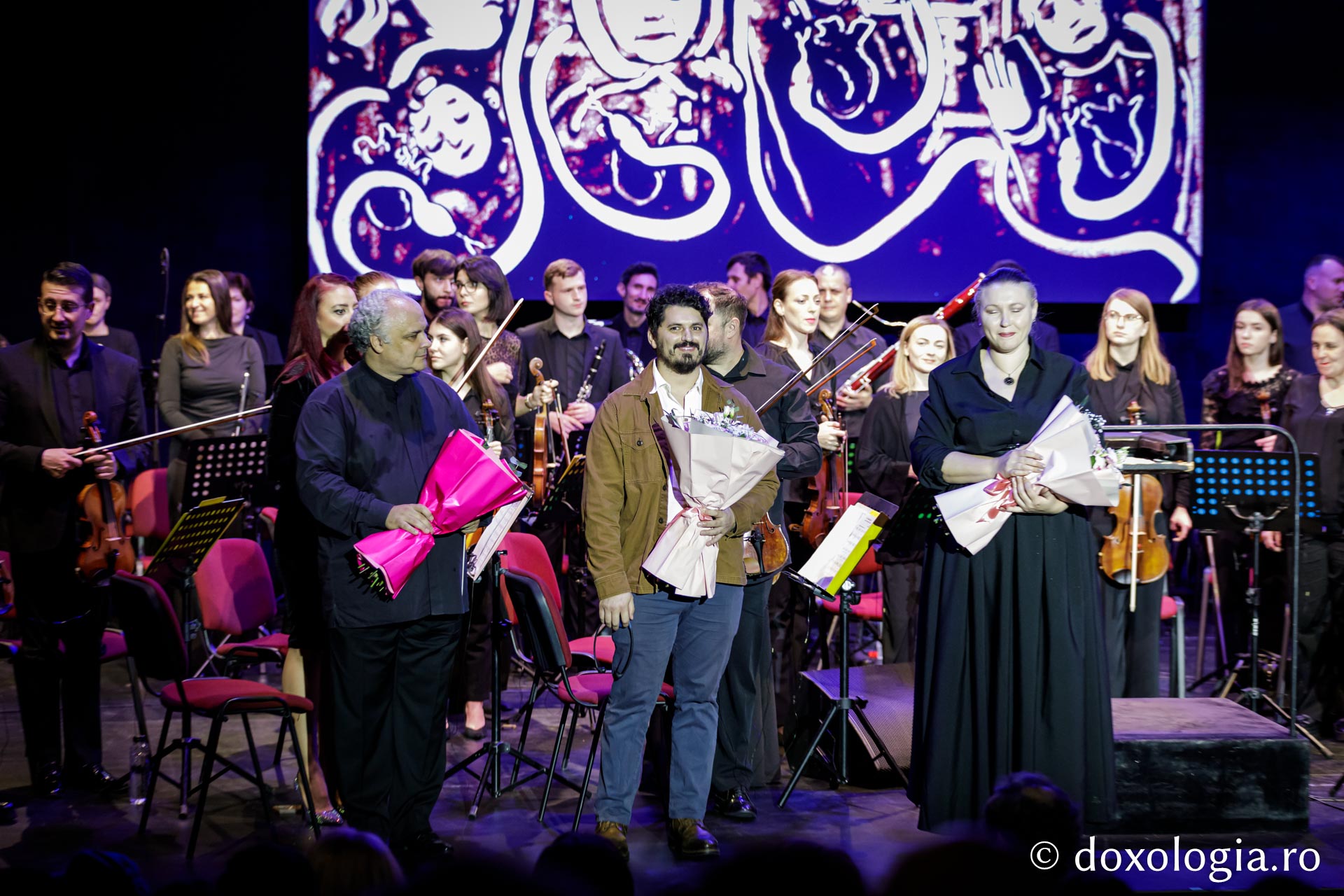 Concertul vocal-simfonic și animație în nisip – „Poveste despre noi” / Foto: Oana Nechifor