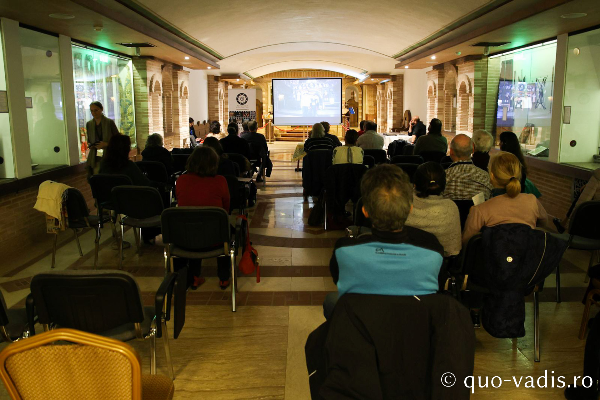 Proiecția filmului Culorile Lui / Foto: Radu Afloarei