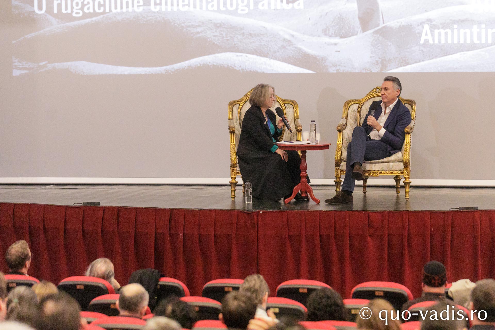 Proiecția filmelor „Andrei Tarkovski. O rugăciune cinematografică” și „Andrei Rubliov. Amintiri despre film” / pr. Silviu Cluci