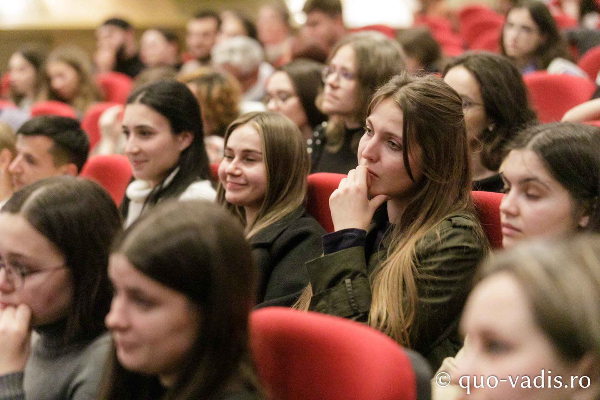 Proiecția filmului „Alexandra” / Foto: pr. Silviu Cluci
