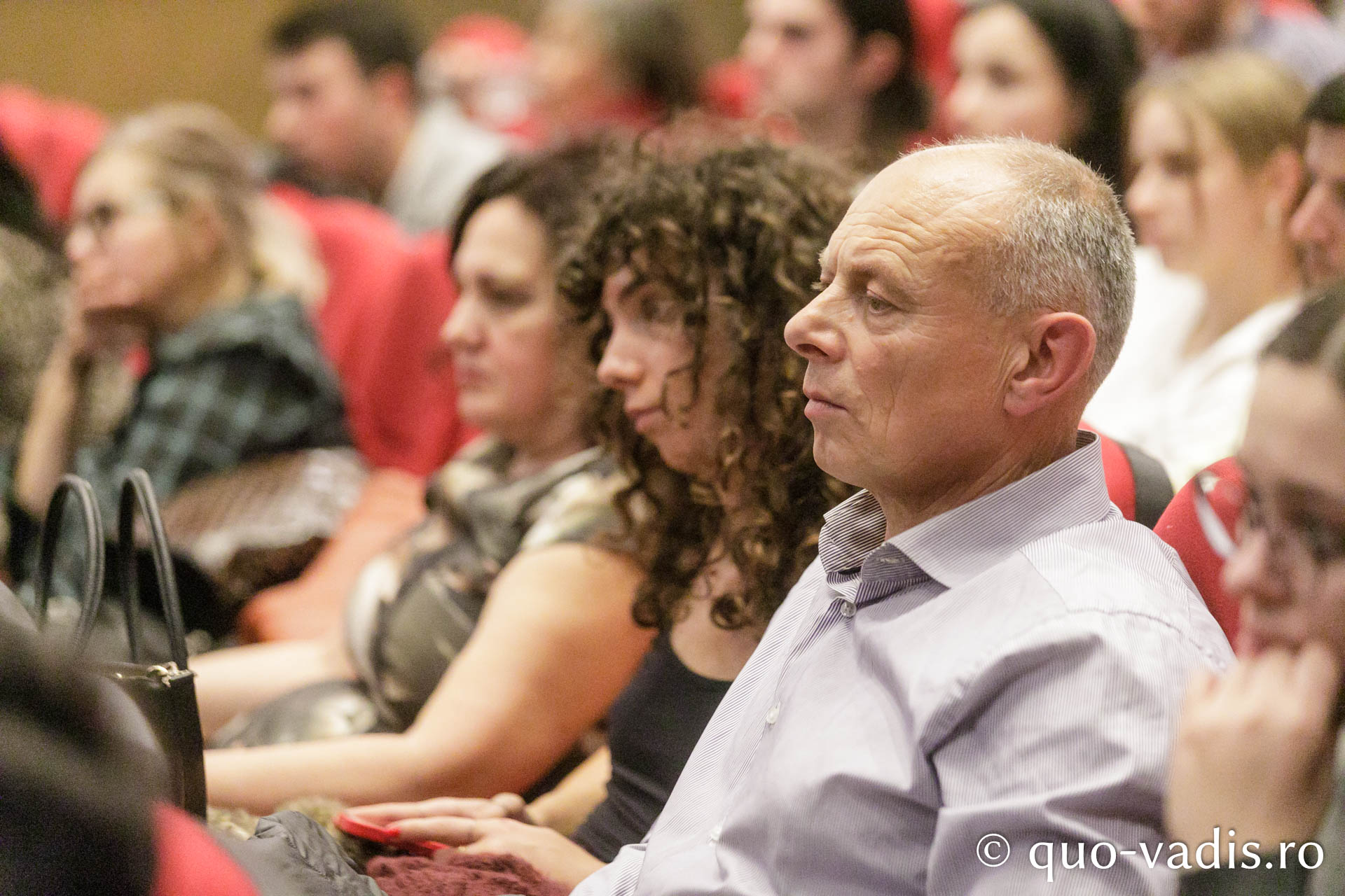 Proiecția filmului „Alexandra” / Foto: pr. Silviu Cluci