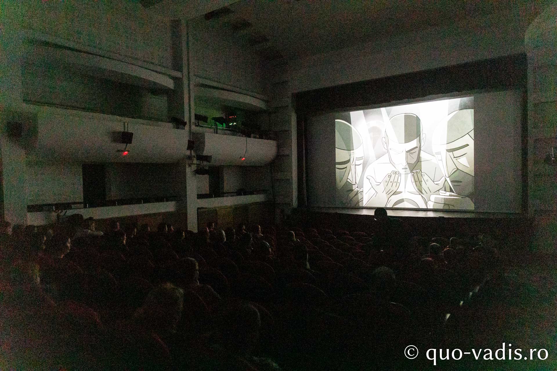 Proiecția filmului „Cei 21”. Producător: Mandi Hart / Foto: pr. Silviu Cluci