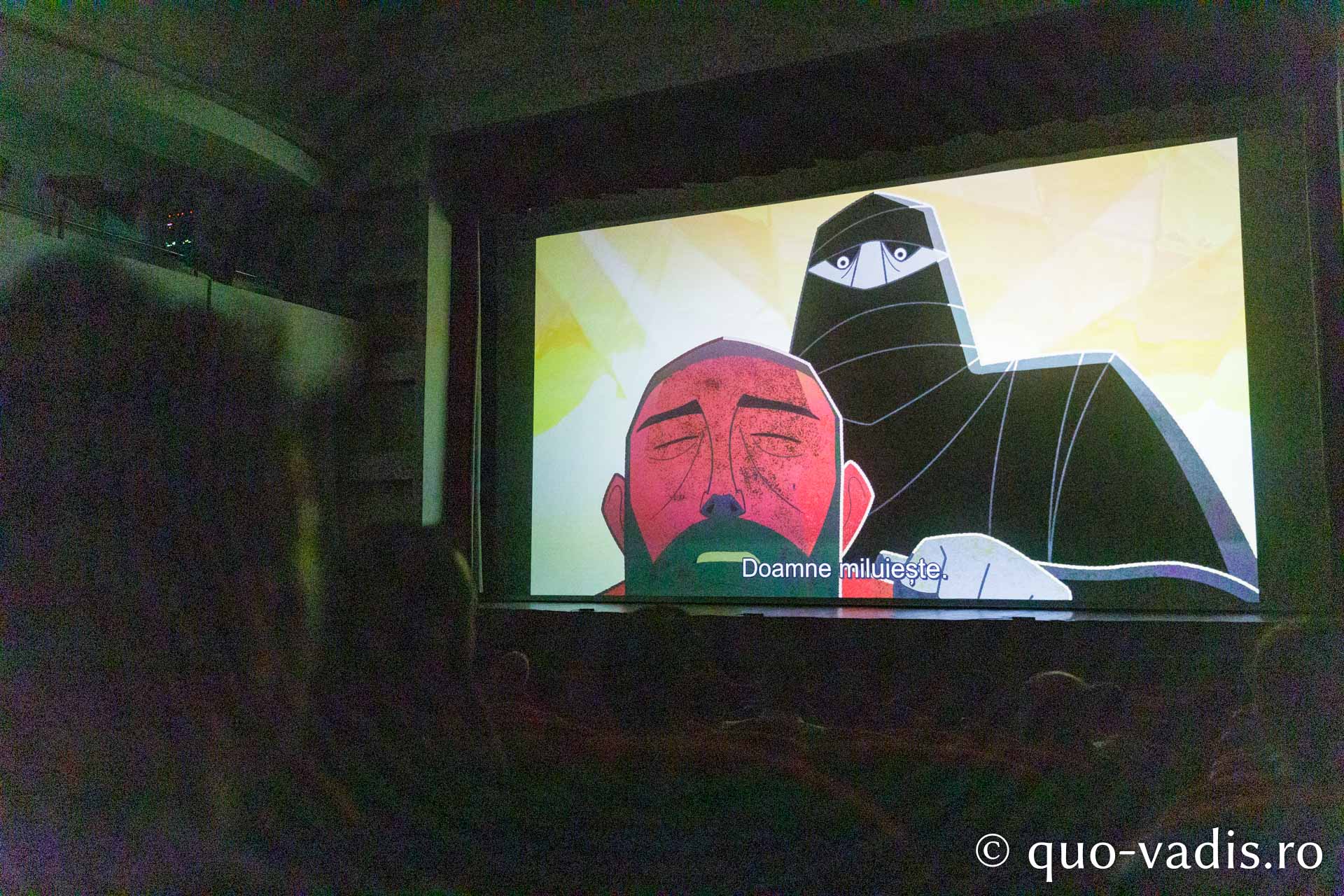 Proiecția filmului „Cei 21”. Producător: Mandi Hart / Foto: pr. Silviu Cluci