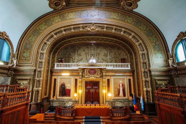 Aula Magna „Carmen Sylva” a Universității Tehnice „Gheorghe Asachi” din Iași