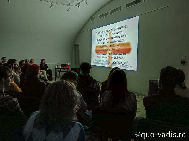 Proiecția filmului documentar Antidot la zadar (România), în prezența regizoarei Cristina Chirvasie