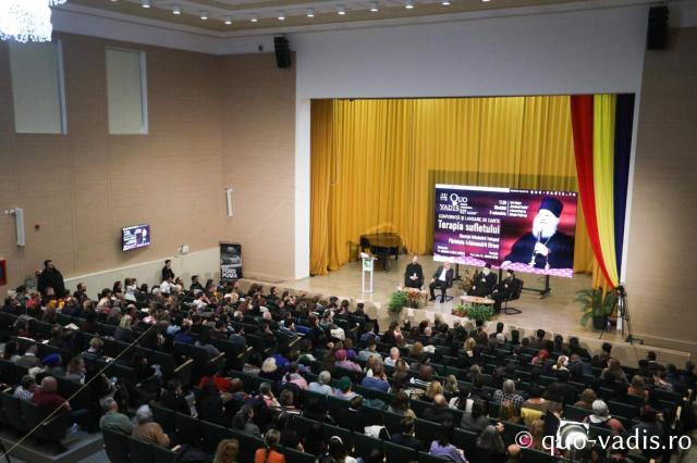 Conferința Terapia sufletului și lansare de carte Arhim. Efrem, Starețul Mănăstirii Vatoped din Athos