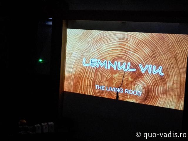 Proiecția filmului documentar Lemnul viu (România), în prezența regizoarei Cristina Chirvasie