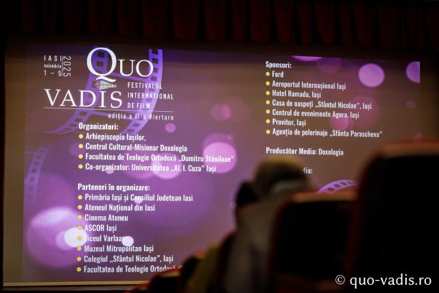 Festivalul Internațional de Film Quo Vadis, Iași, 2025