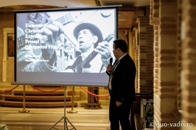 Conferința Elemente de expresie creștină prezente în filme neașteptate / Foto: Oana Nechifor