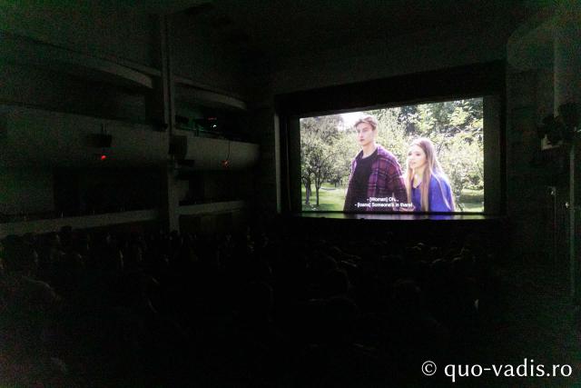 Proiecția filmului „Alexandra” / Foto: pr. Silviu Cluci
