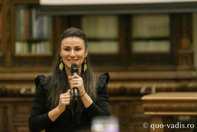 Proiecția filmului „Ter Chono. O poveste mongolă” / Foto: pr. Silviu Cluci